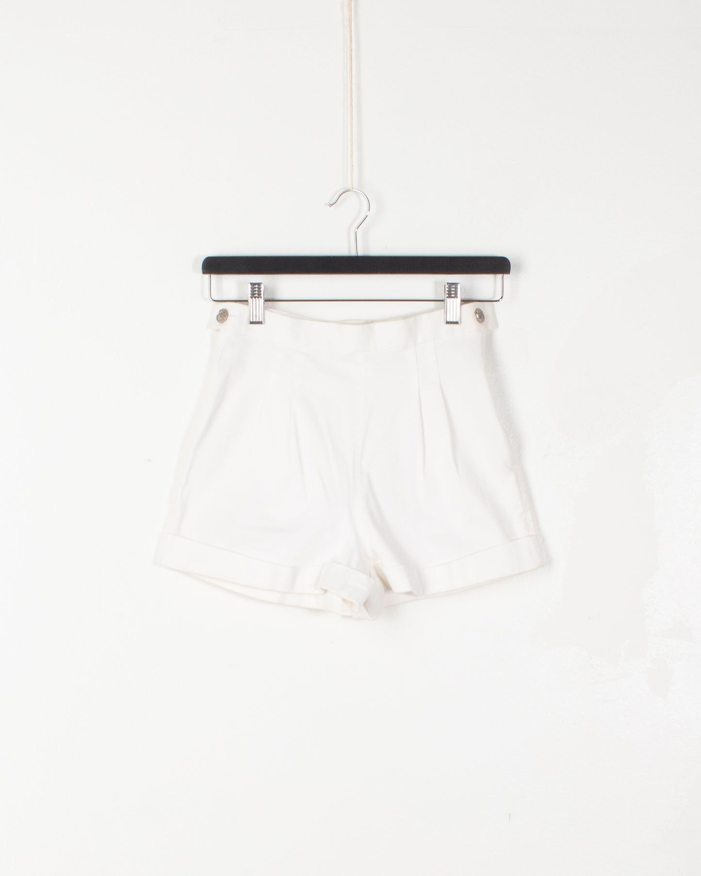 Chanel White Shorts