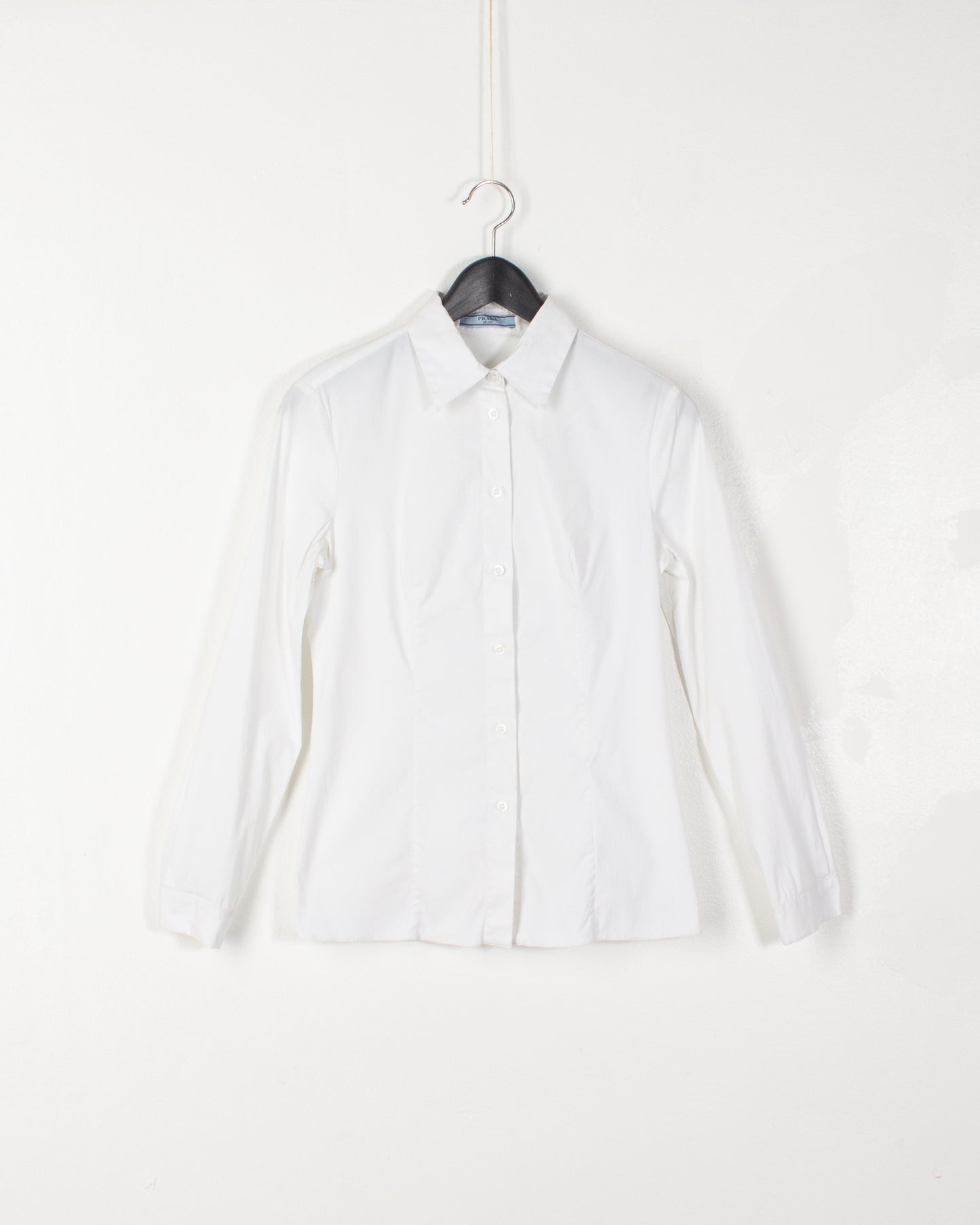 Prada White Cotton Shirt
