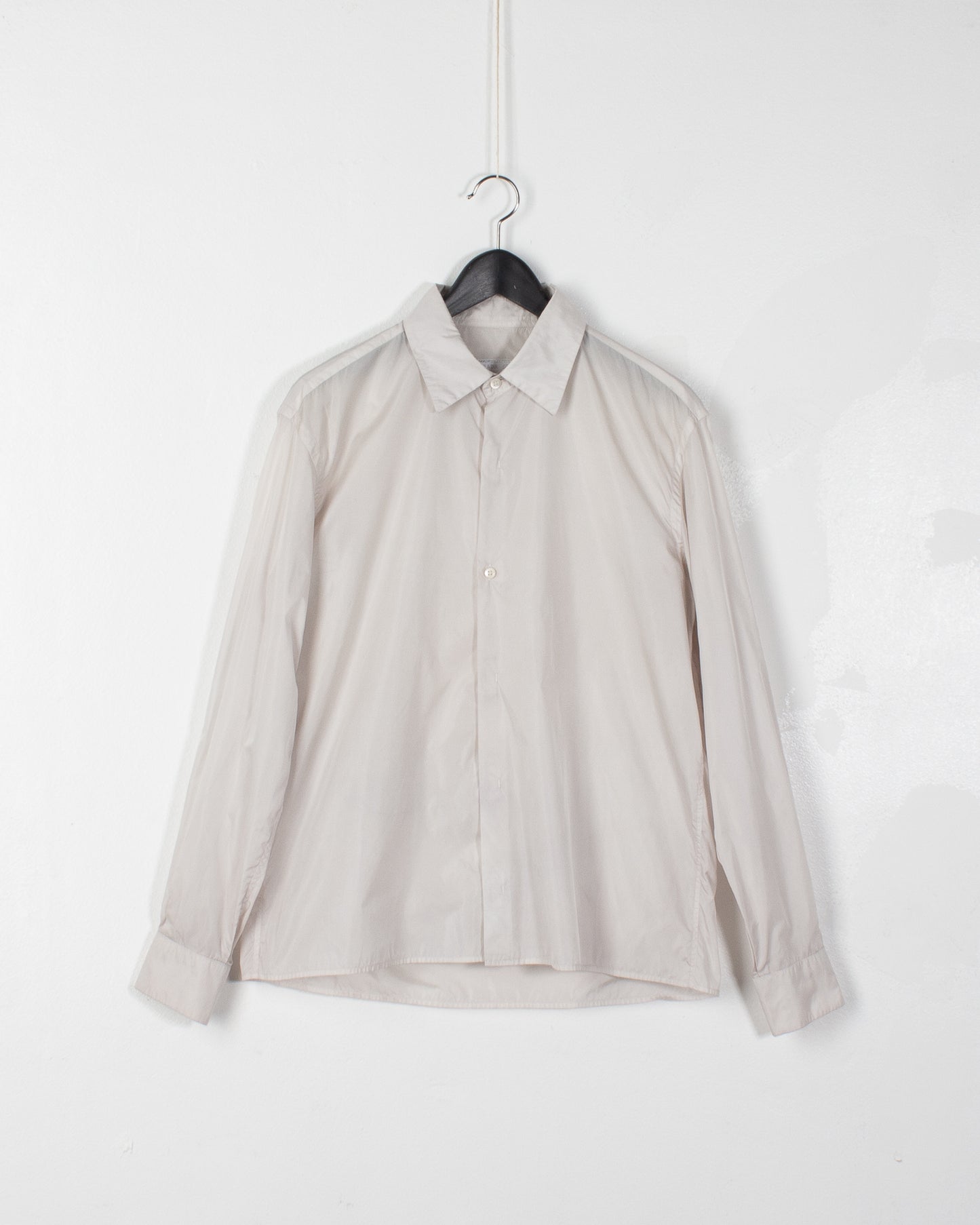 Prada Ice Grey Nylon Shirt