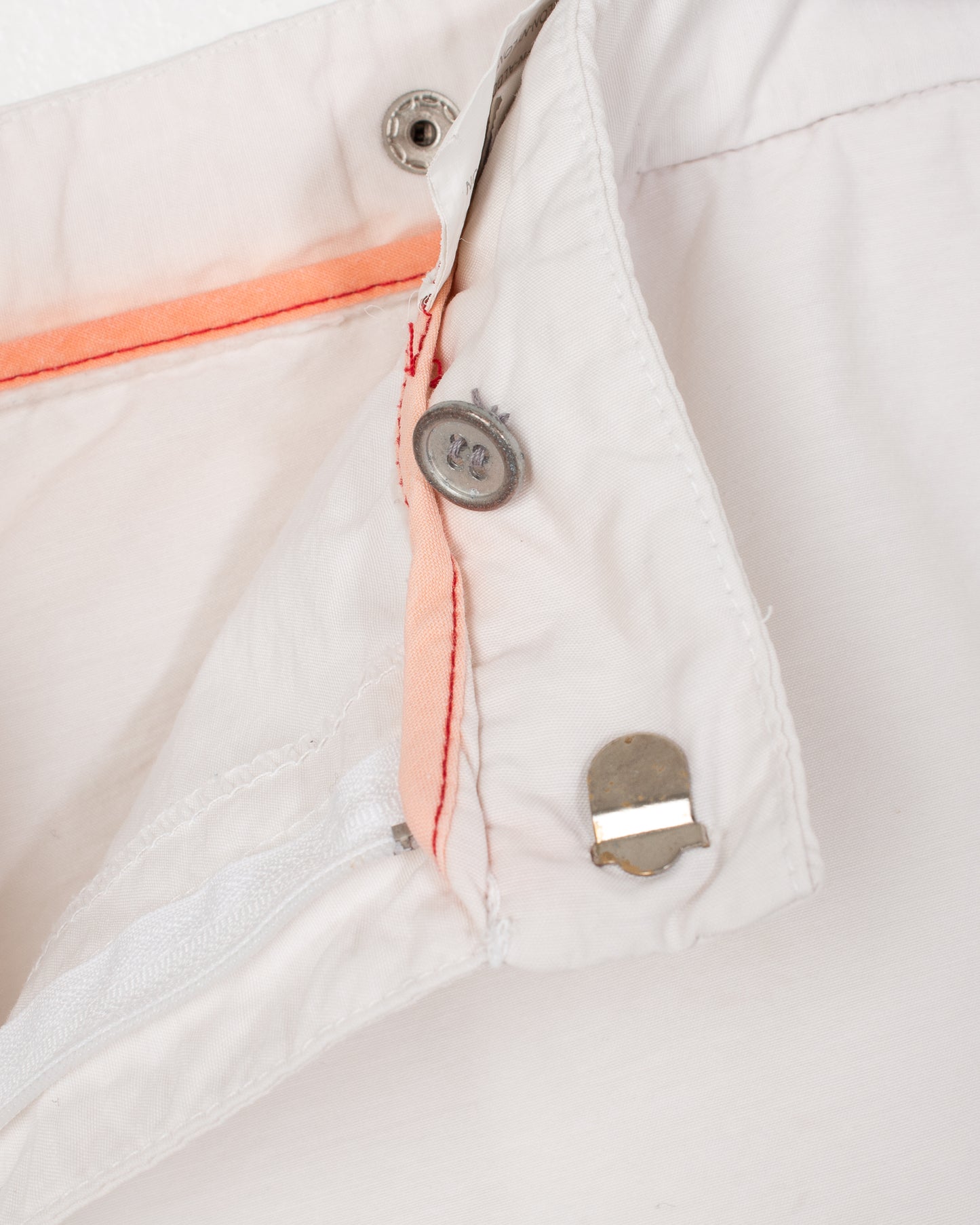 Prada White Cotton Nylon Bermuda
