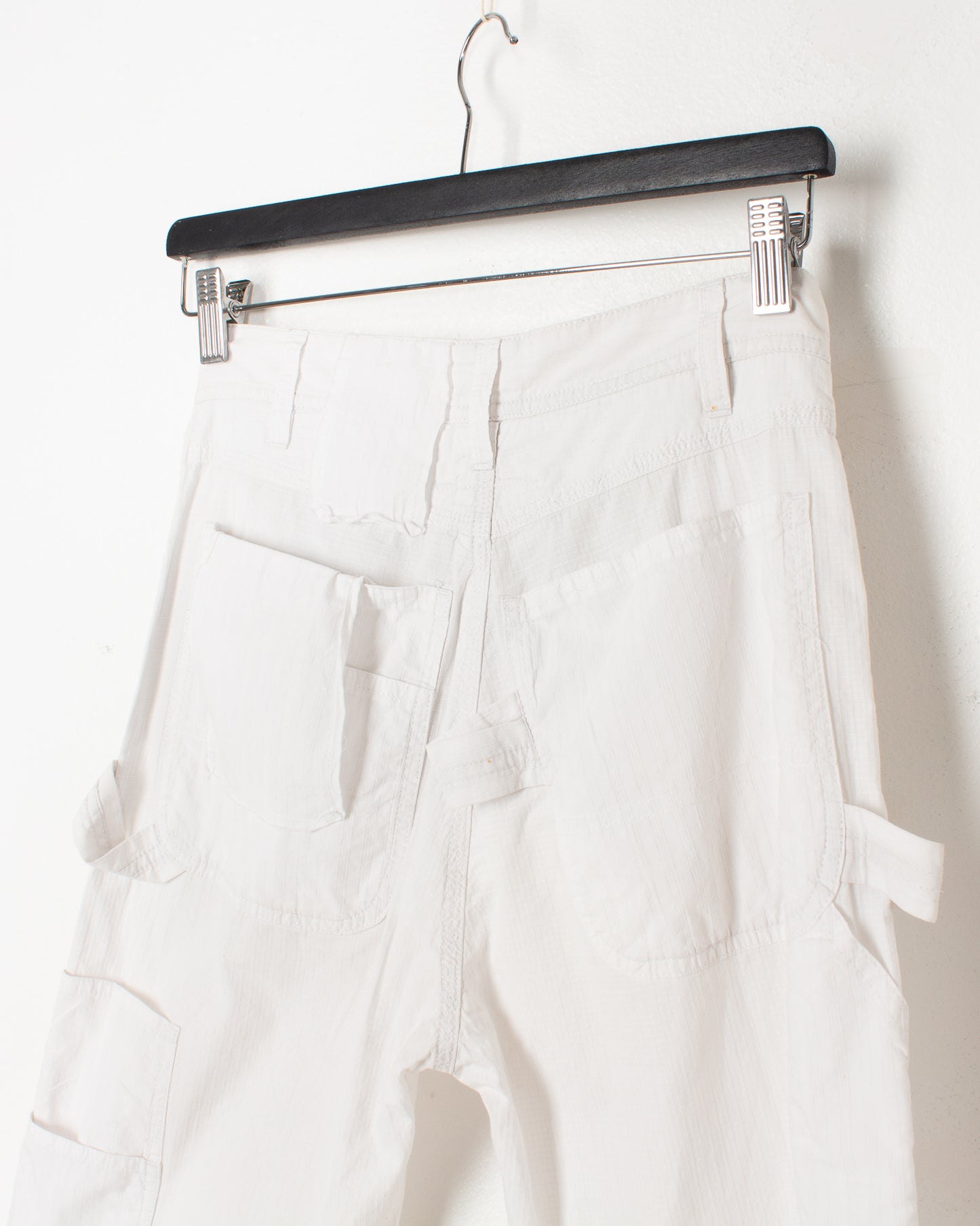 Margiela MM6 White Double Fabric Trousers