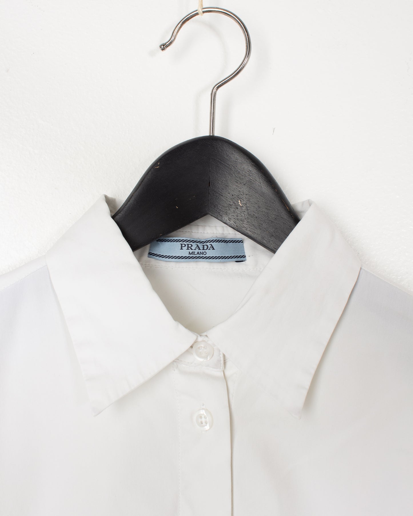 Prada White Cotton Shirt