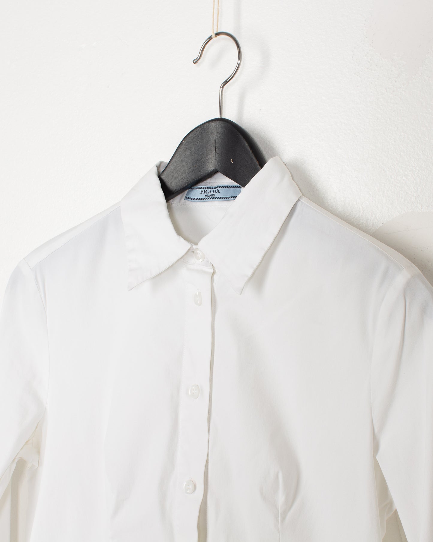 Prada White Cotton Shirt