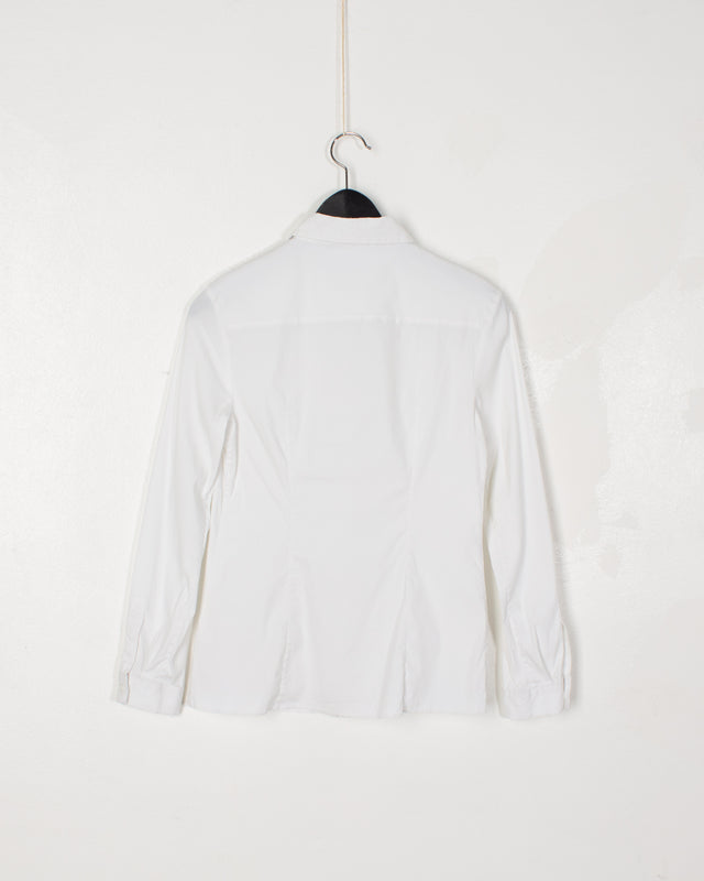 Prada White Cotton Shirt