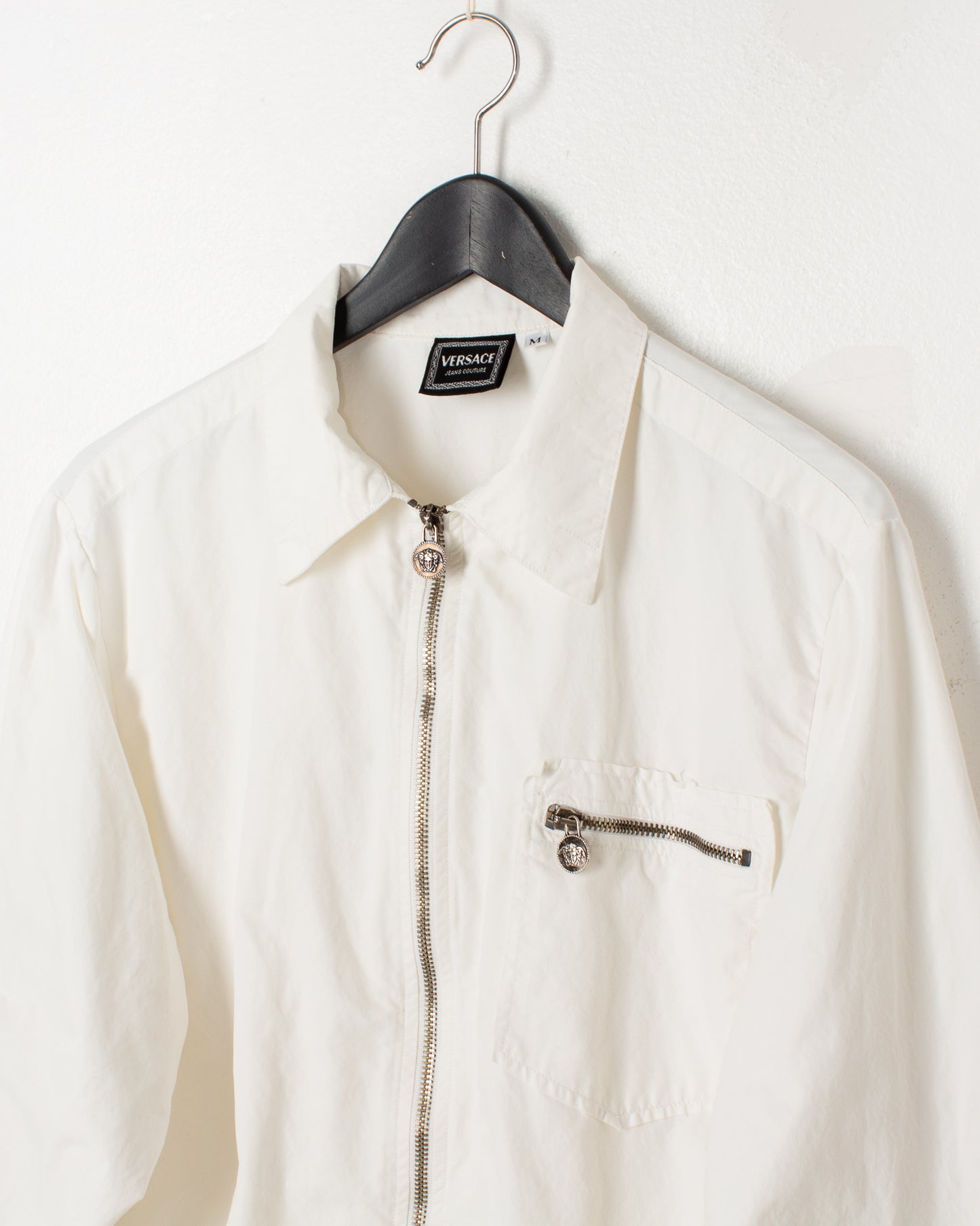 Versace Jeans Couture White Cotton Jacket