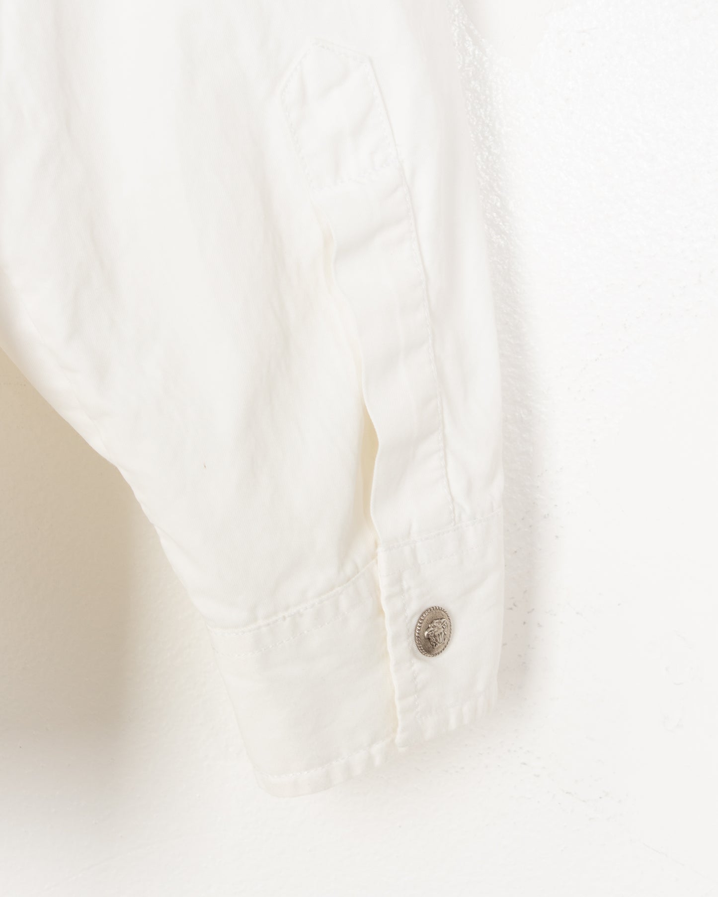 Versace Jeans Couture White Cotton Jacket