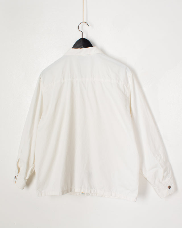 Versace Jeans Couture White Cotton Jacket