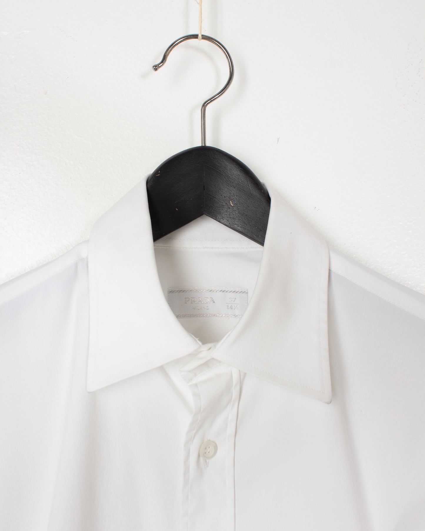 Prada White Cotton Shirt