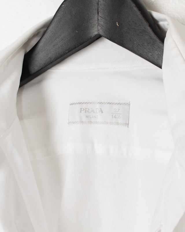 Prada White Cotton Shirt