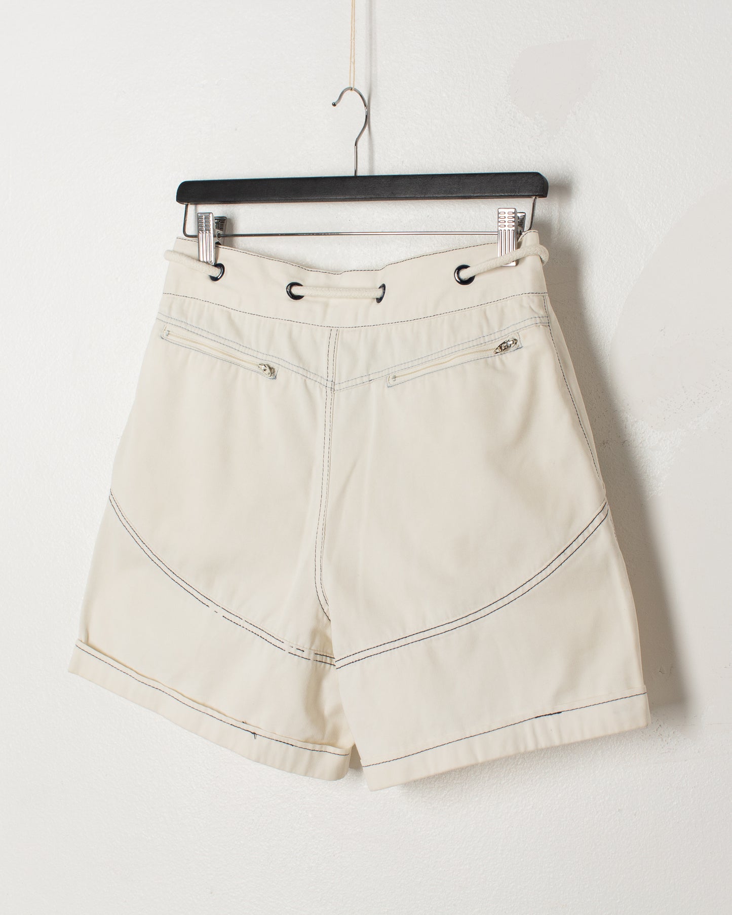 Benetton White Technical Shorts