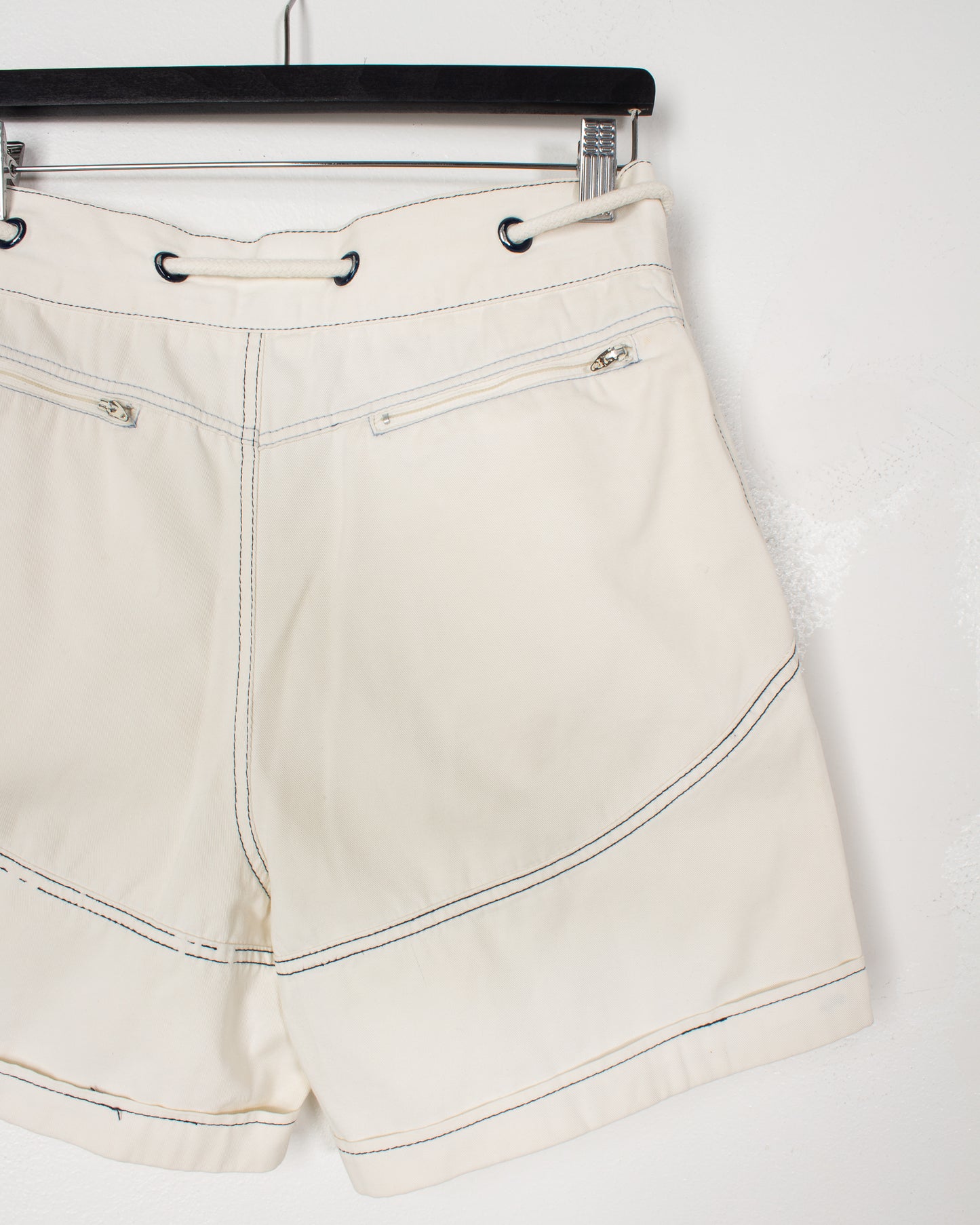 Benetton White Technical Shorts