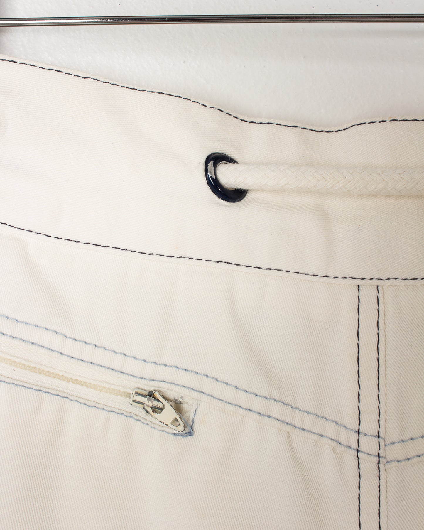 Benetton White Technical Shorts