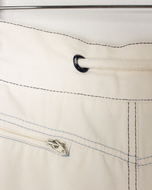 Benetton White Technical Shorts