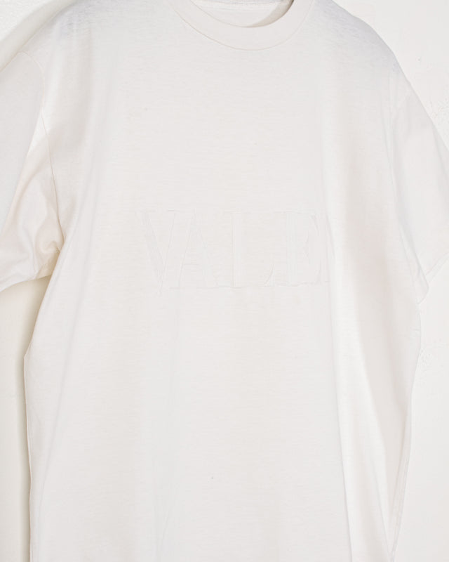 Valentino White Cotton Embroidered Tee