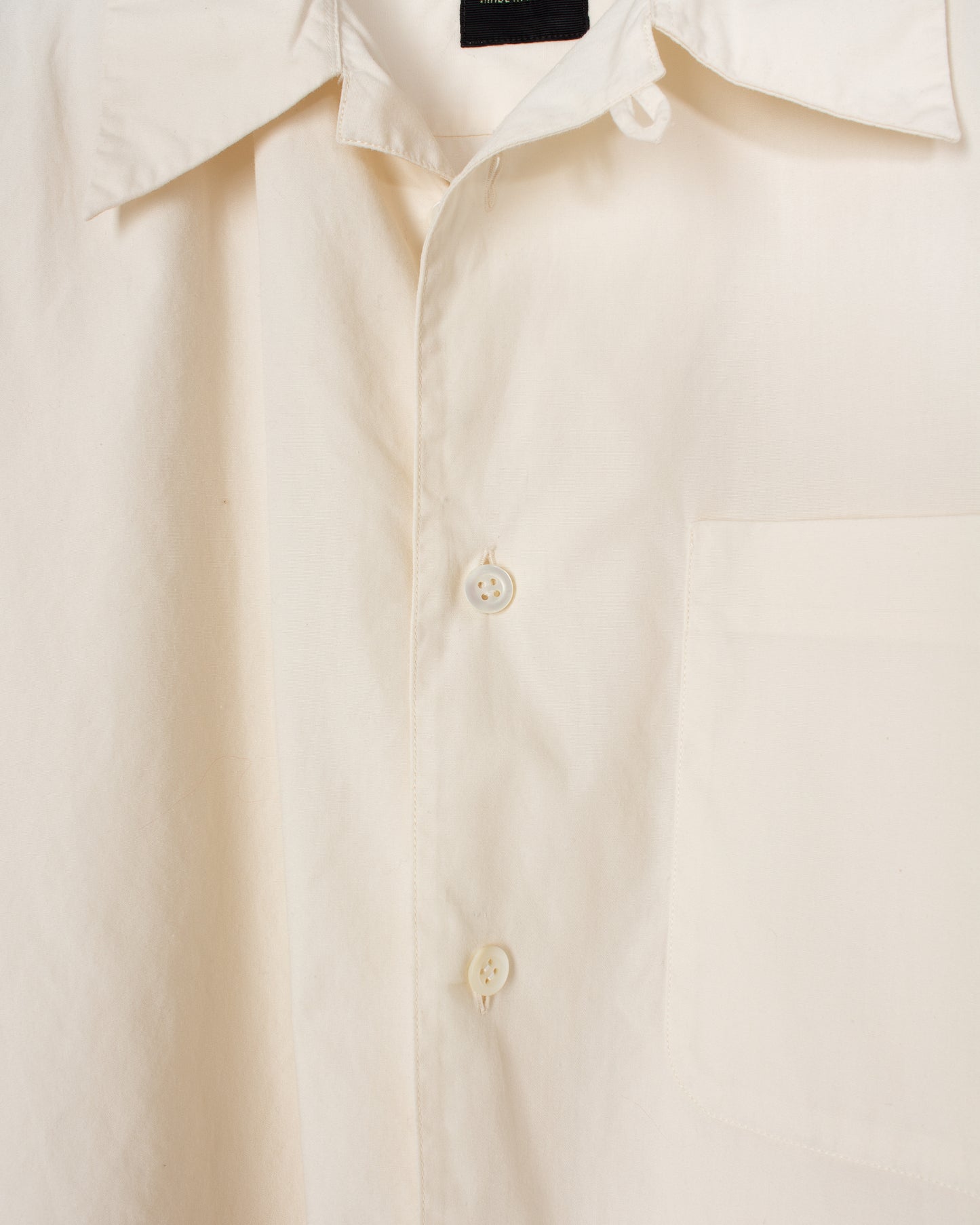Jean Paul Gaultier Off White Cotton Shirt