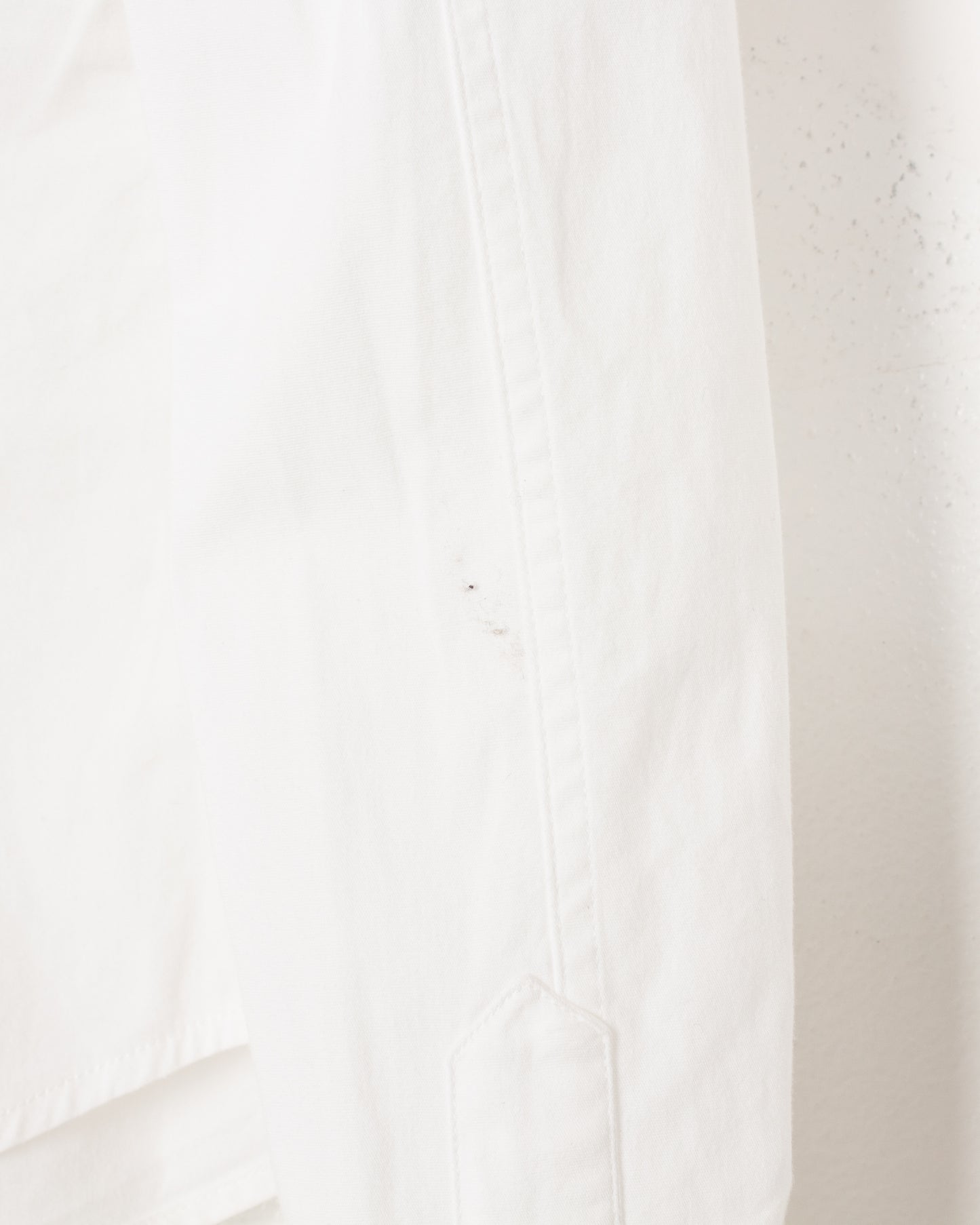 Alexandre McQueen White Cotton Frills Shirt