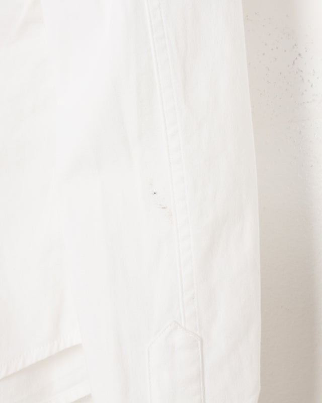 Alexandre McQueen White Cotton Frills Shirt