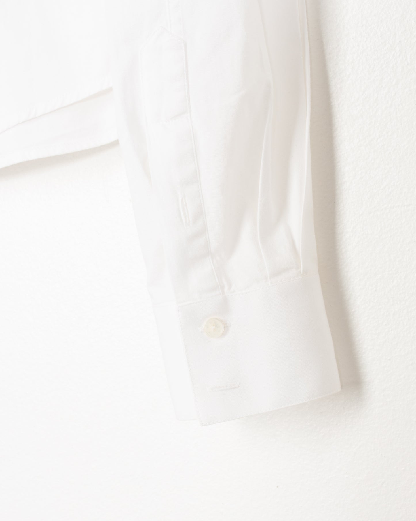 Alexandre McQueen White Cotton Frills Shirt