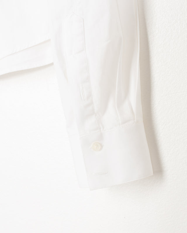 Alexandre McQueen White Cotton Frills Shirt