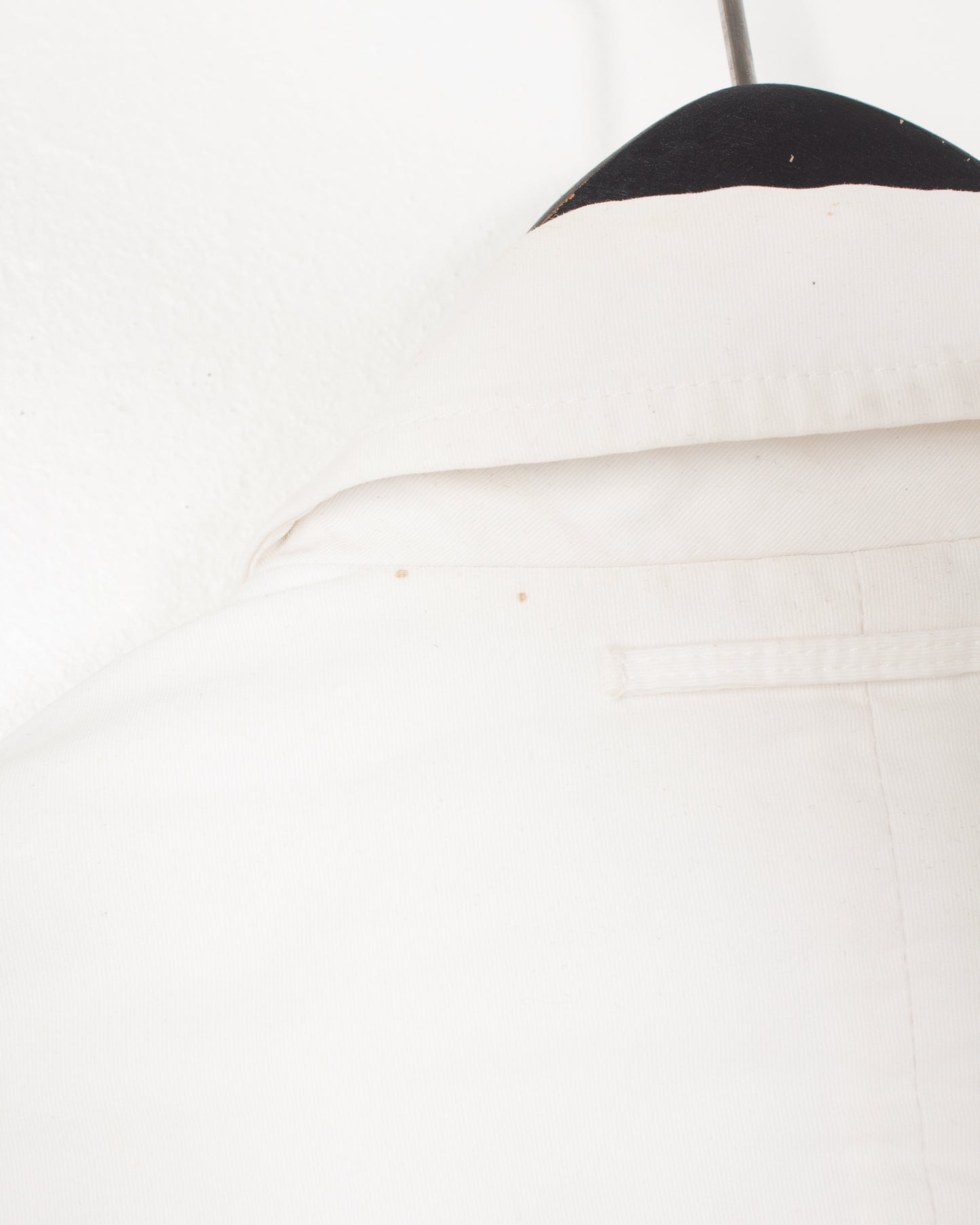 Jean Paul Gaultier White Cotton Pocket Jacket