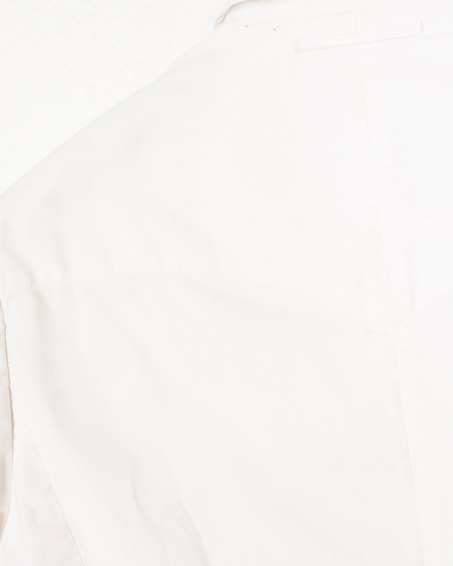 Jean Paul Gaultier White Cotton Pocket Jacket