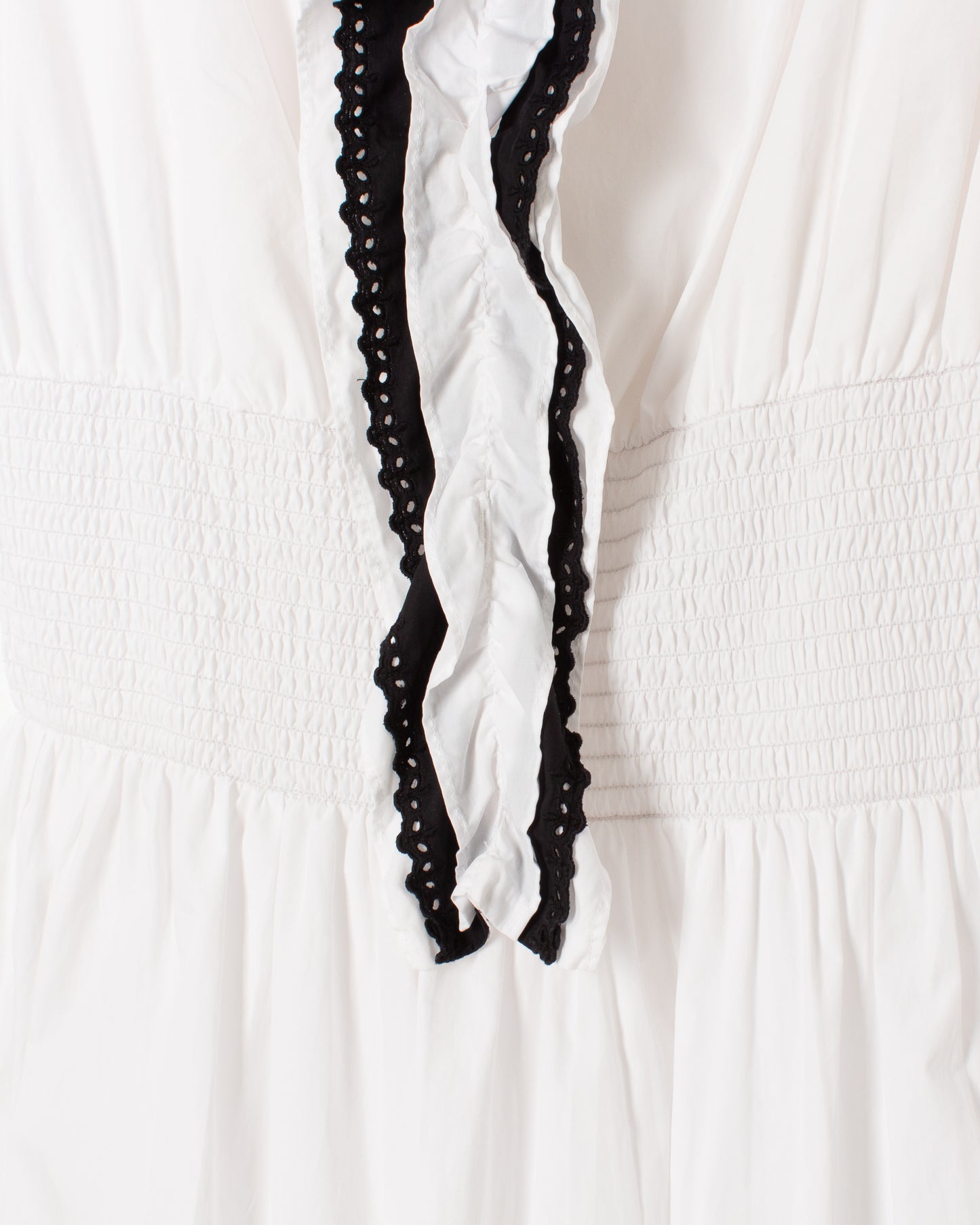 Prada White Cotton Dress