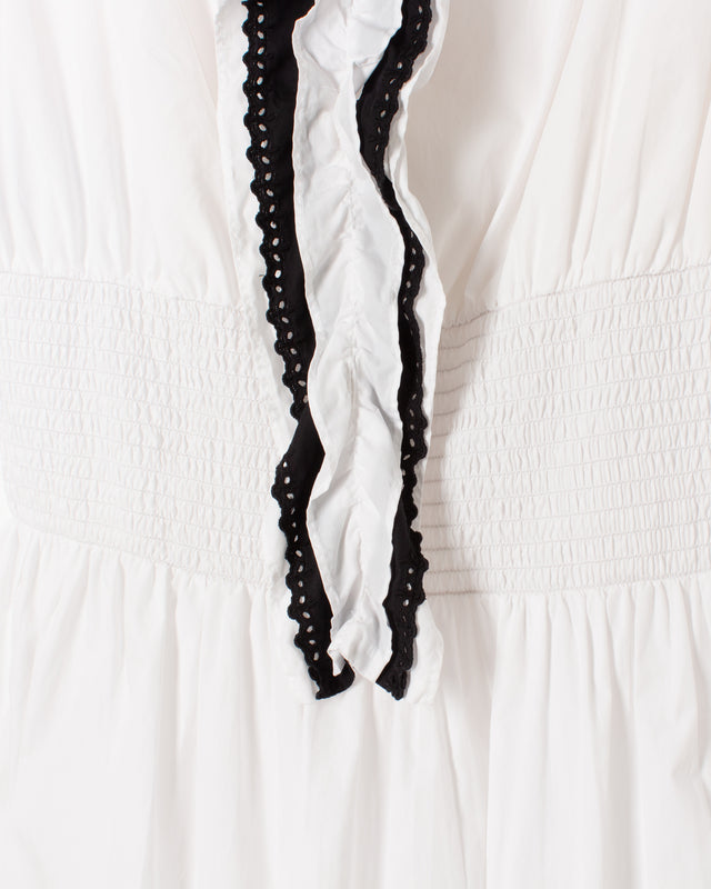 Prada White Cotton Dress