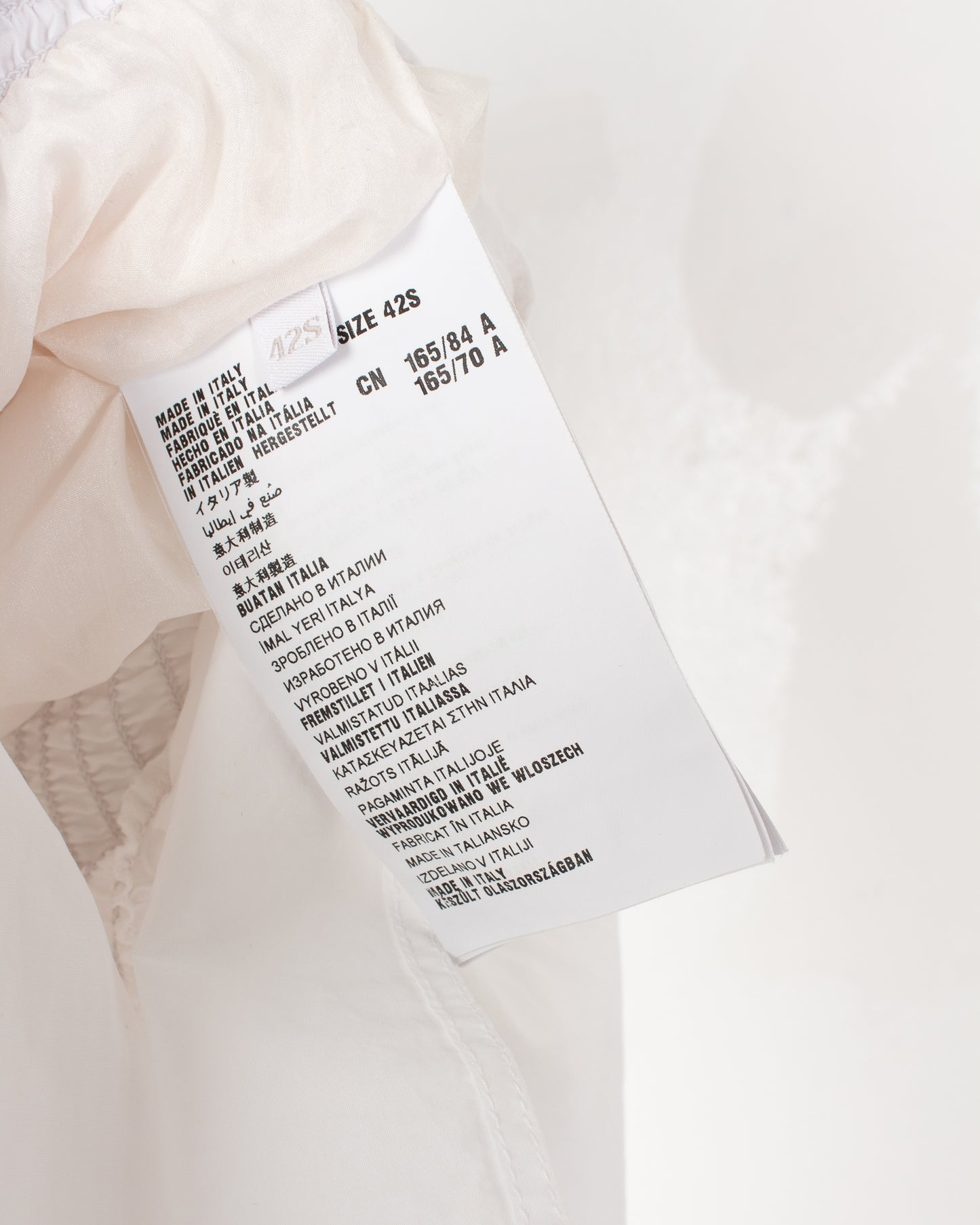 Prada White Cotton Dress