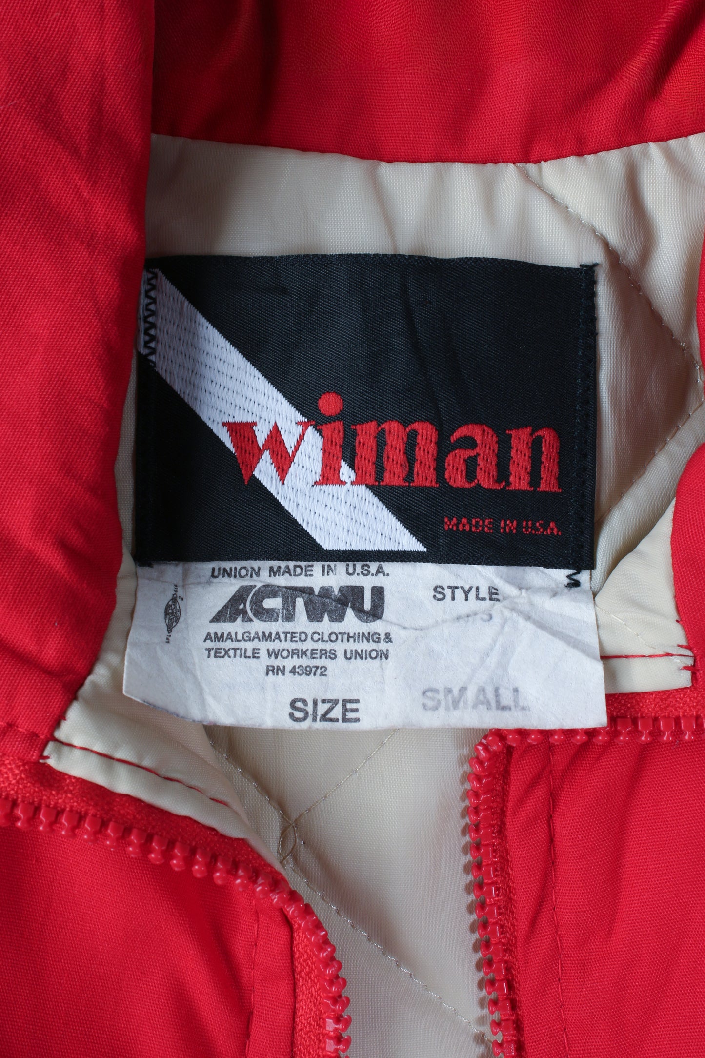 Gilet rosso Wiman Champion