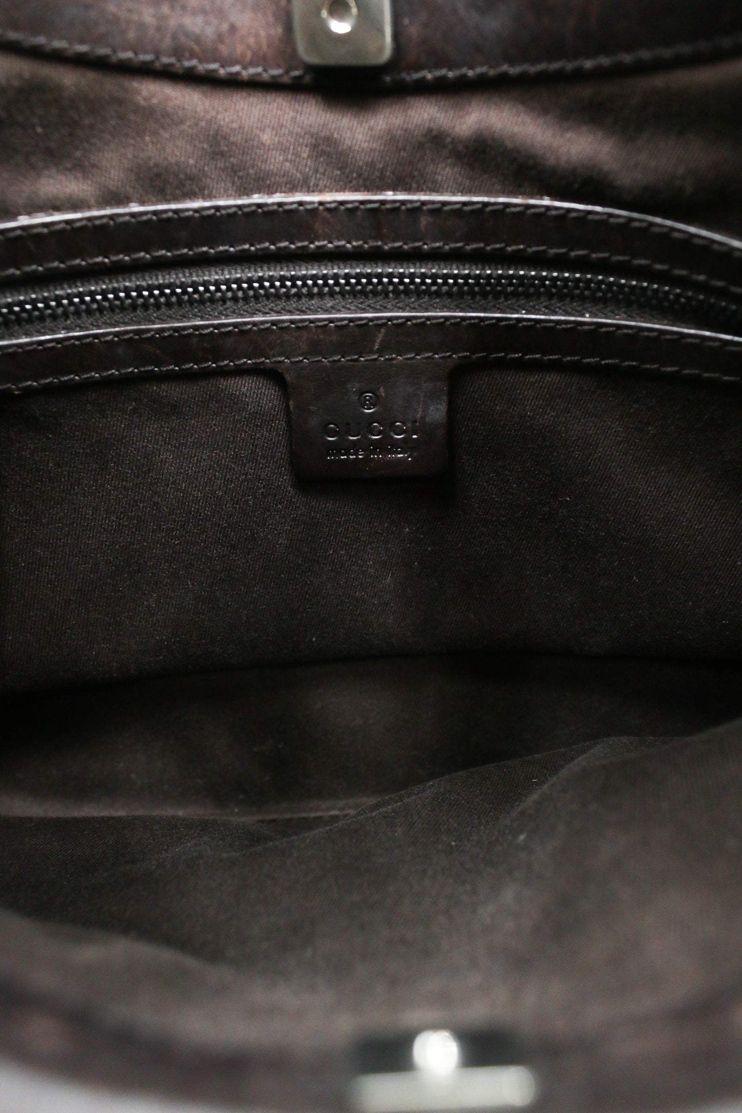 Borsa a tracolla Gucci GG Canvas marrone