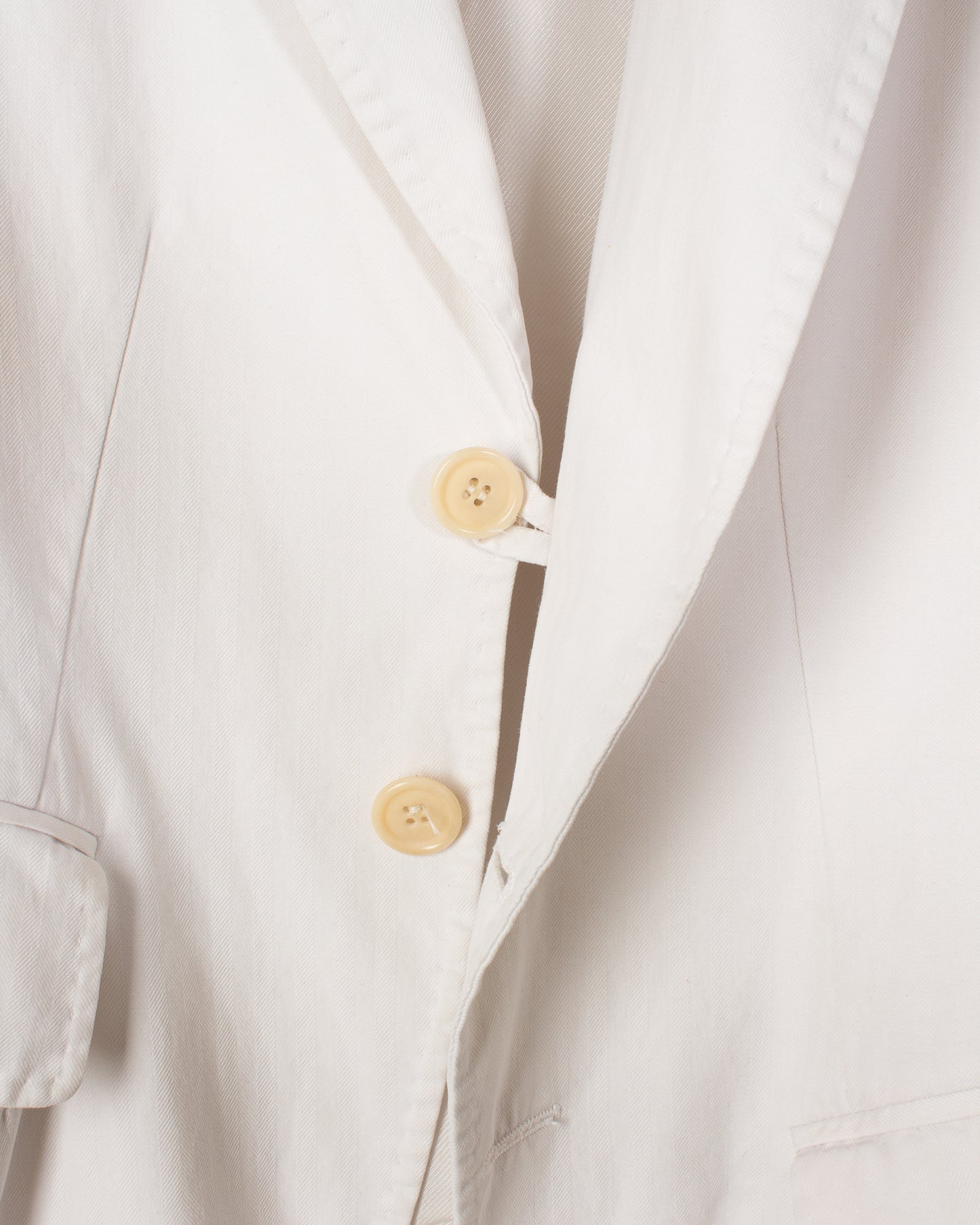 Ann Demeulemeester White HTC Asymmetrical Blazer
