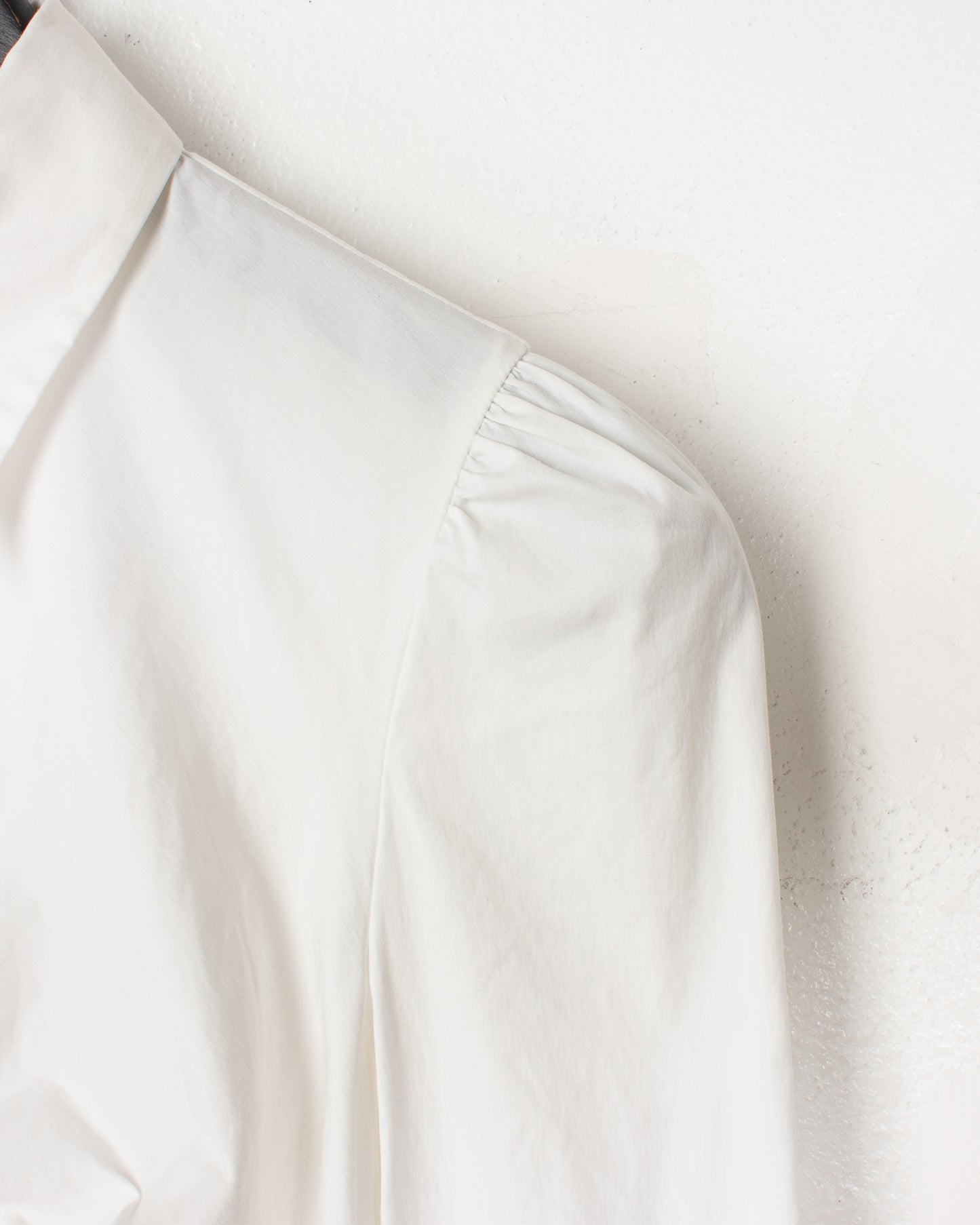 Prada White Cotton Embossed Shirt