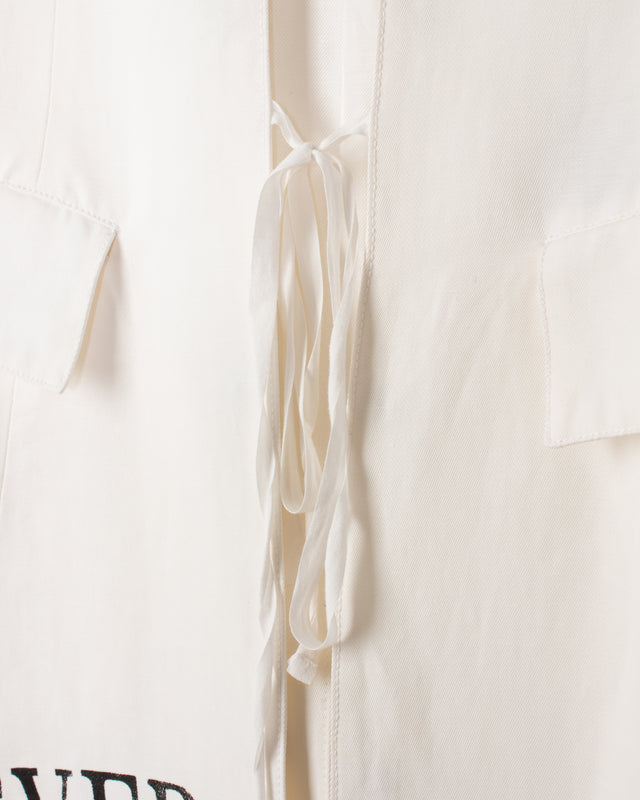 Ann Demeulemeester Forever Kids 02 White Cotton Tunic