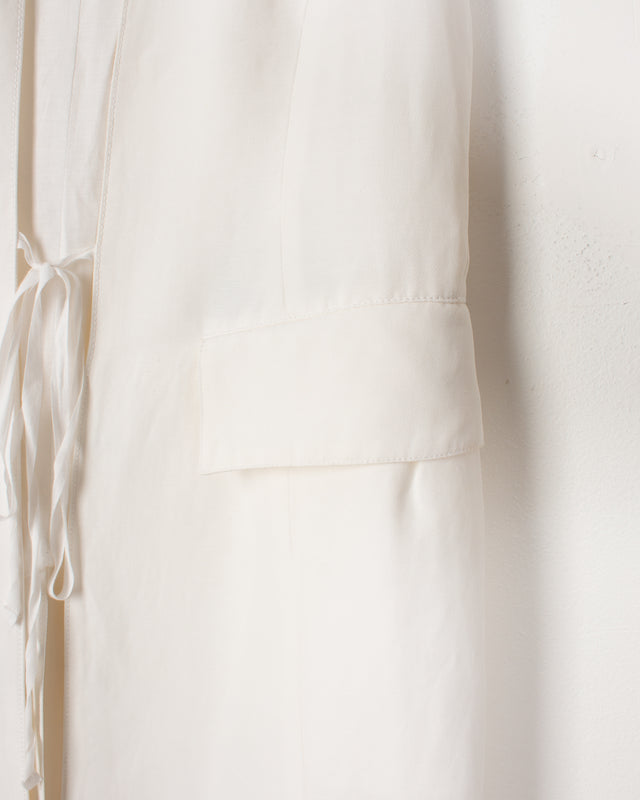 Ann Demeulemeester Forever Kids 02 White Cotton Tunic