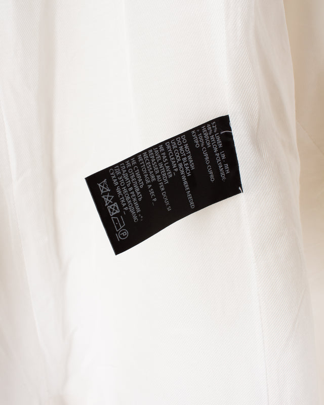 Ann Demeulemeester Forever Kids 02 White Cotton Tunic