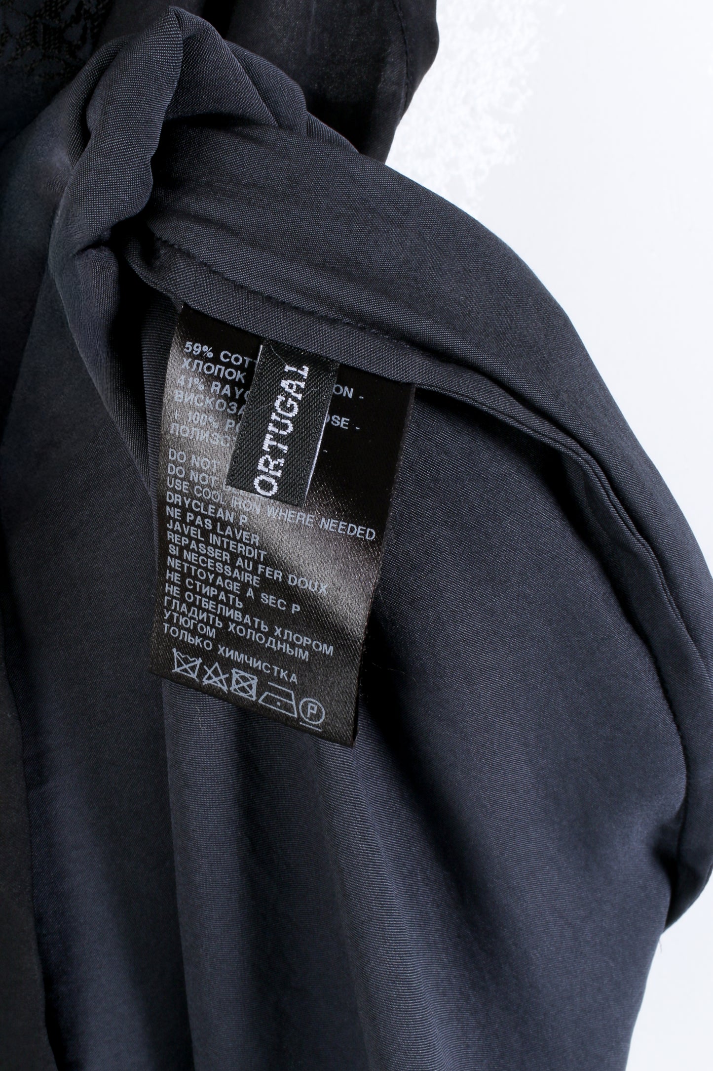 Ann Demeulemeester Embroidered Fringe Top