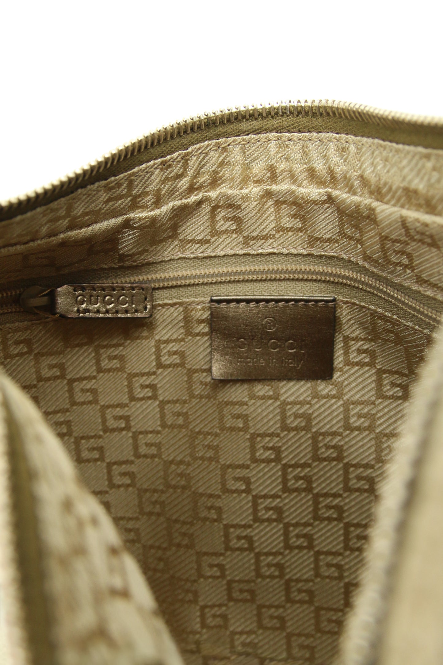 Gucci Hobo in tela dorata