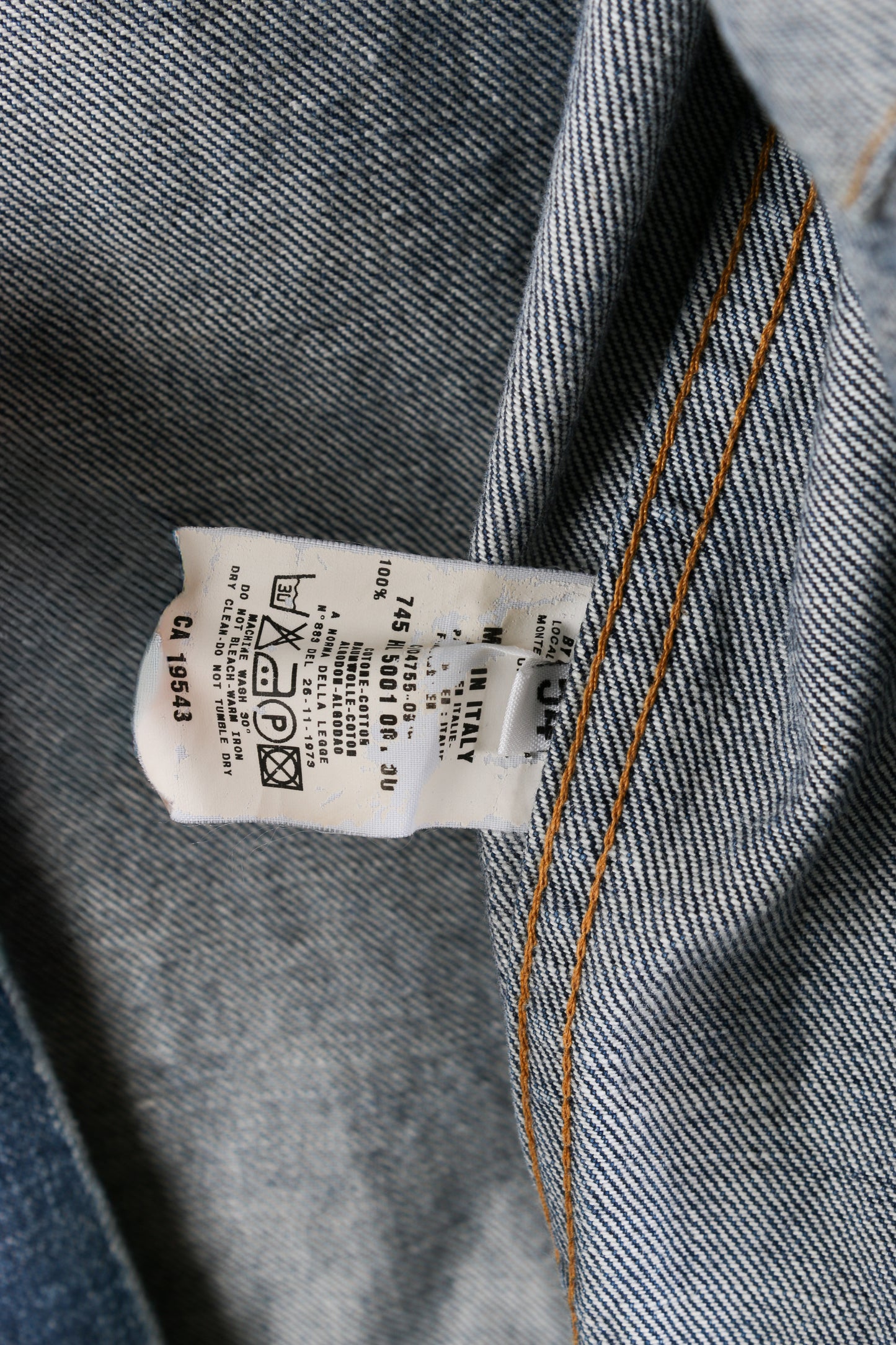 Giacca in denim Helmut Lang