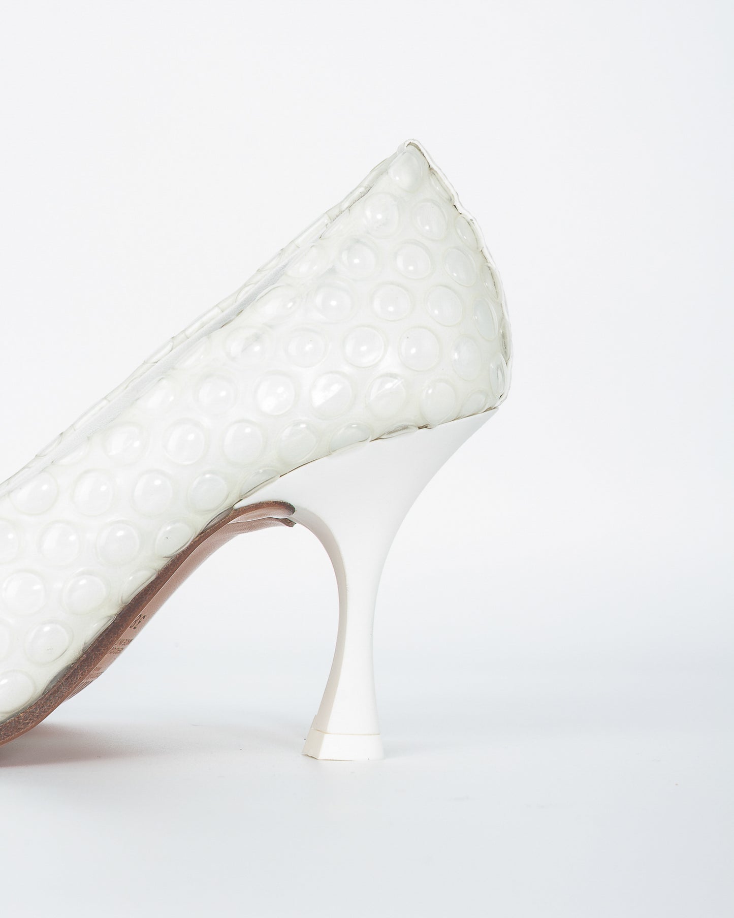 MM6 Pluriball White Heels