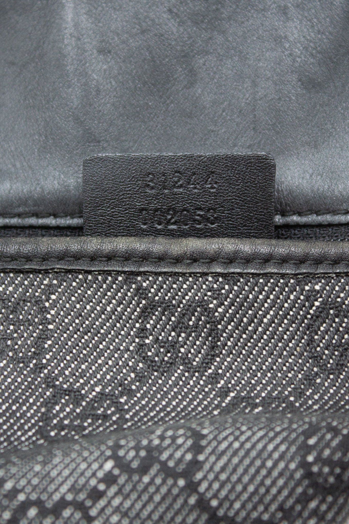 Gucci Tote GG Denim Nero — Tom Ford Era