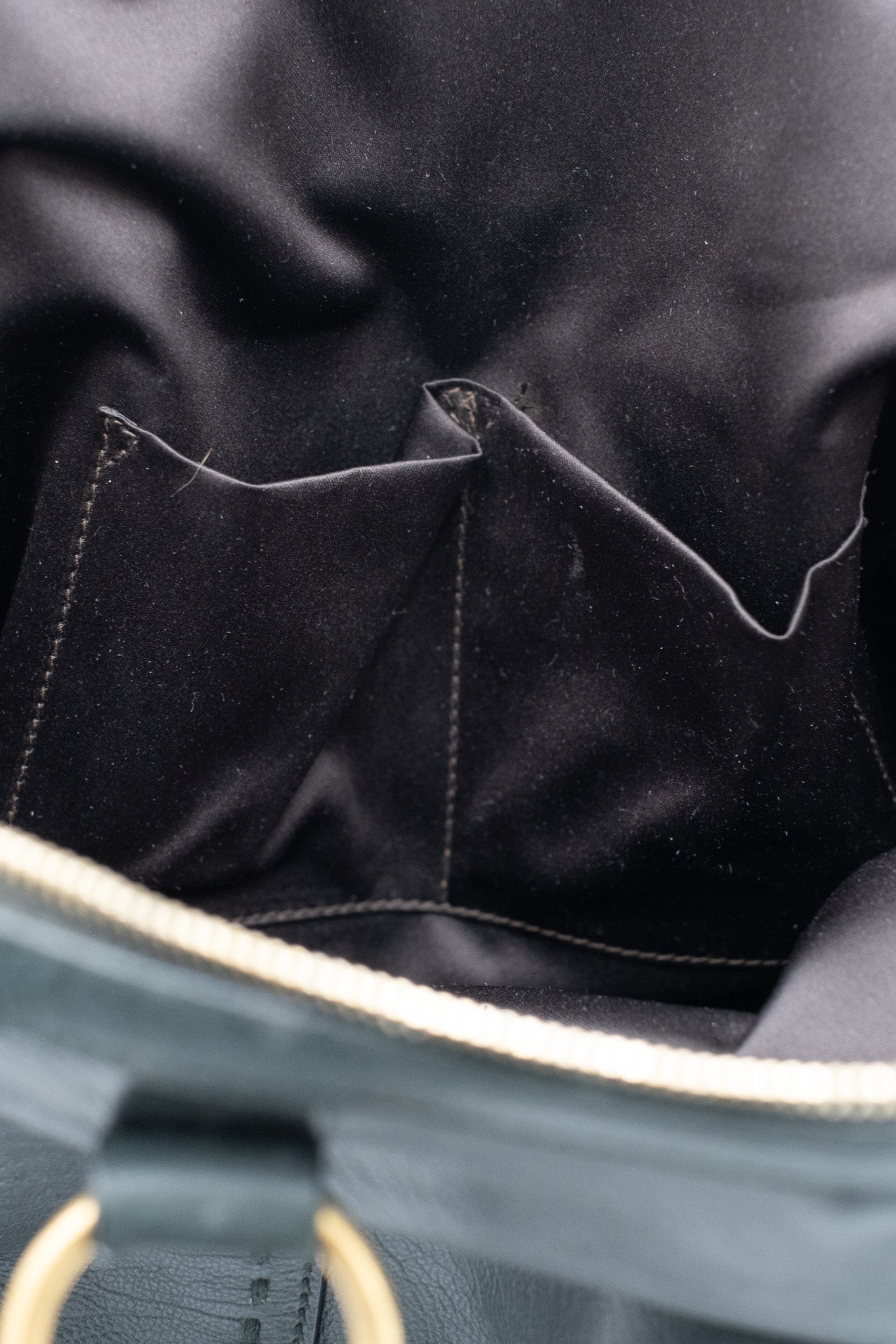 Borsa Muse Yves Saint Laurent in pelle verde
