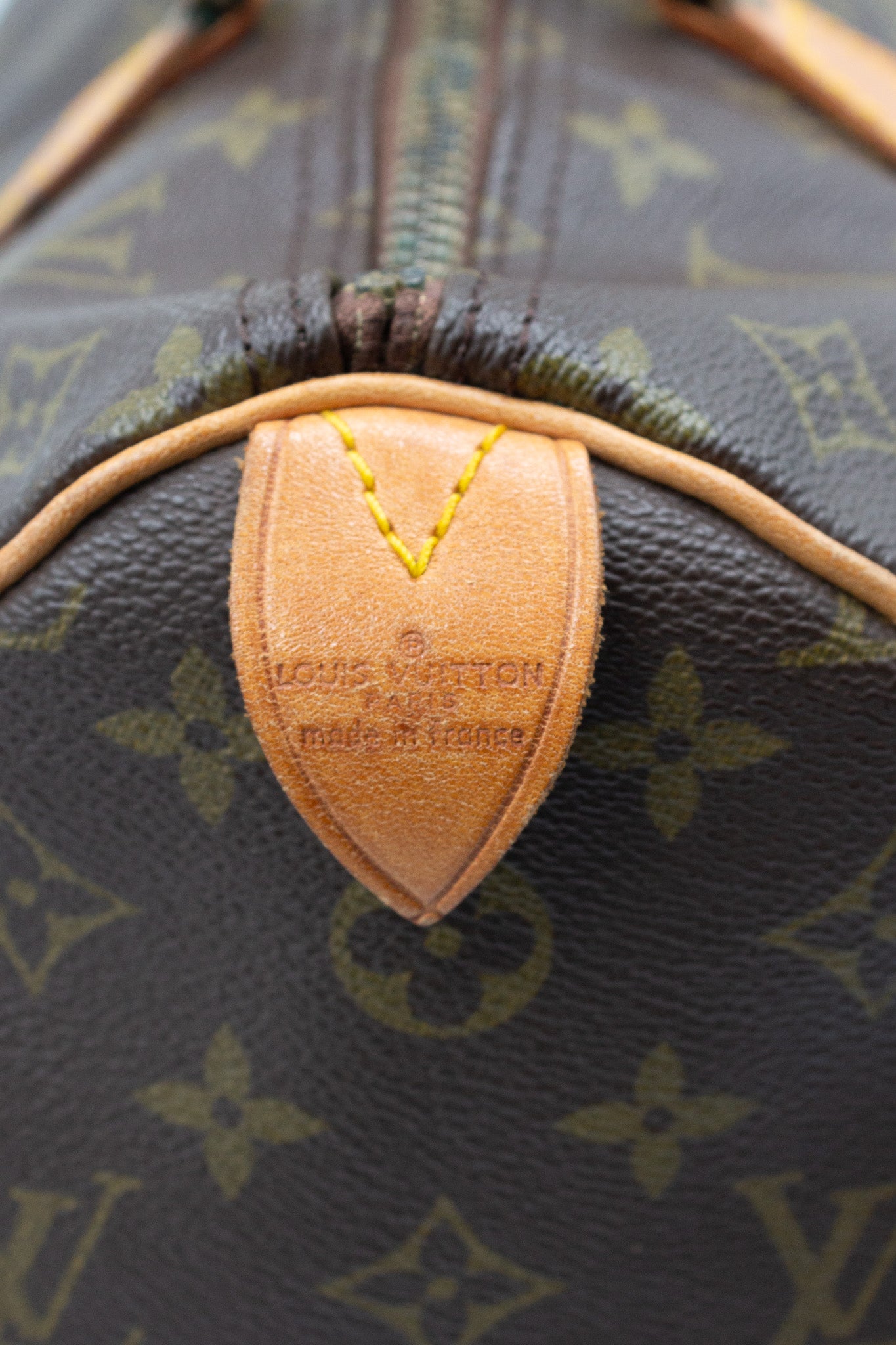 Louis Vuitton Speedy 35 Monogram Canvas Handbag