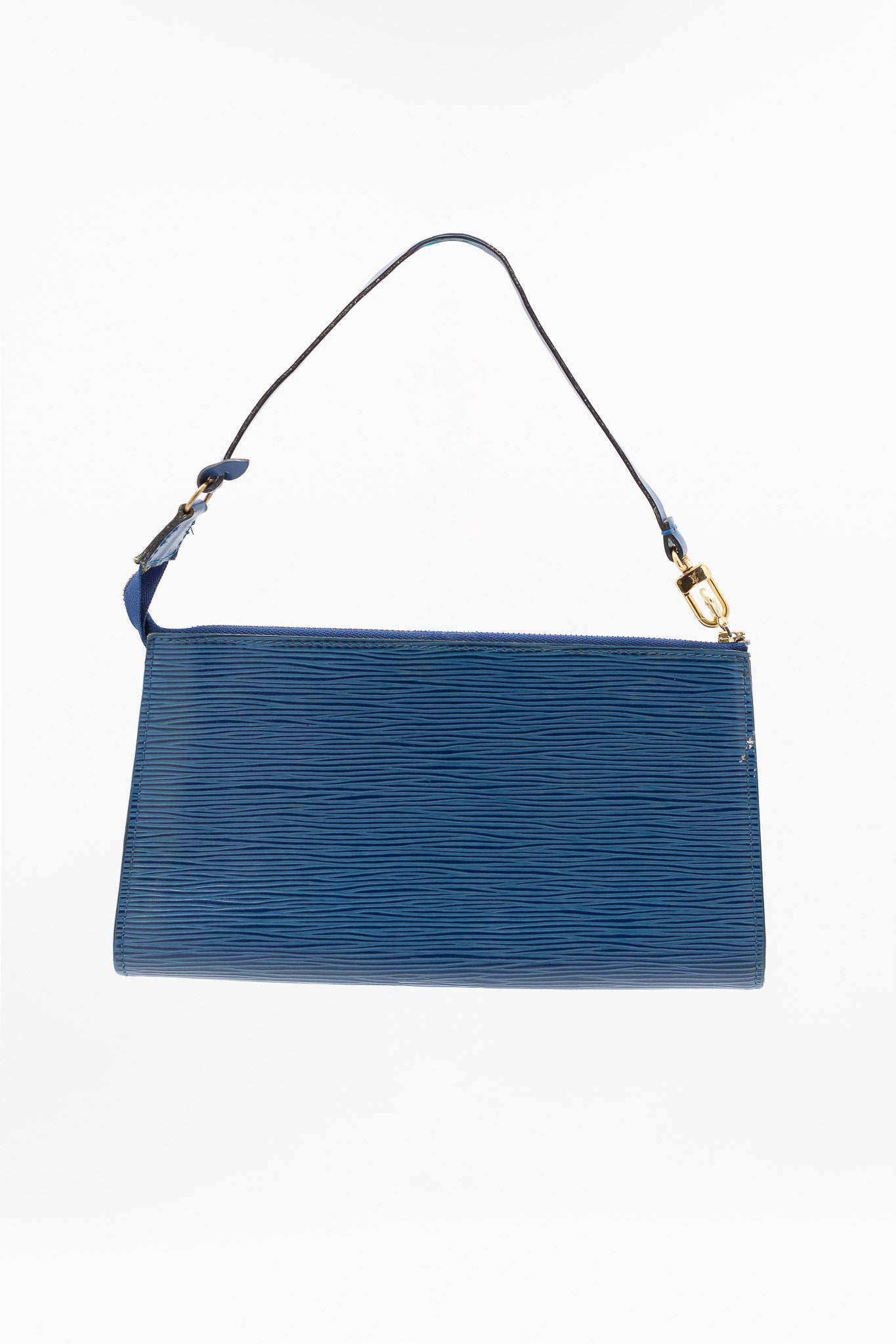 Louis Vuitton Blue Epi Leather Pochette