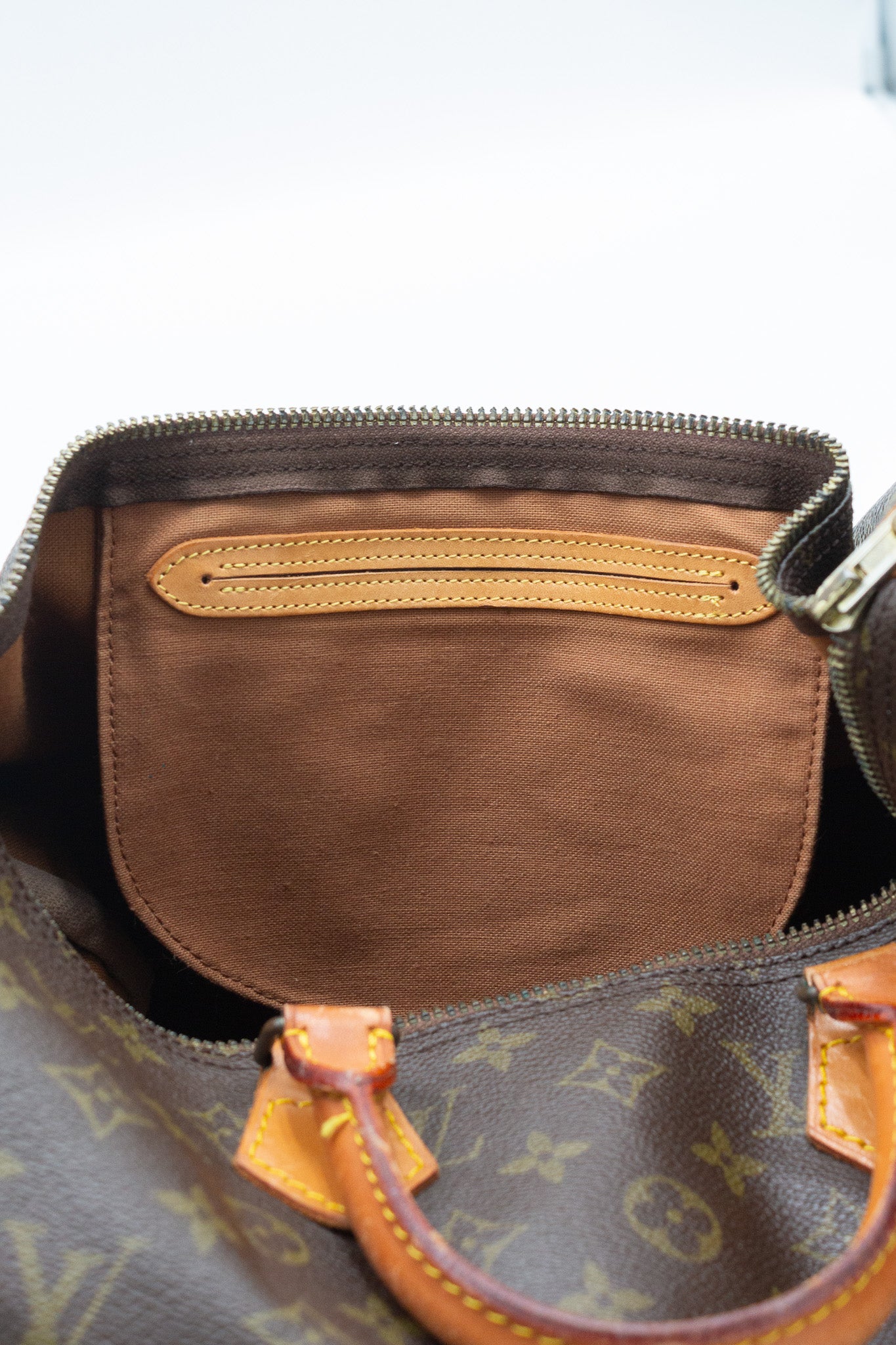 Louis Vuitton Speedy 35 Monogram Canvas Handbag