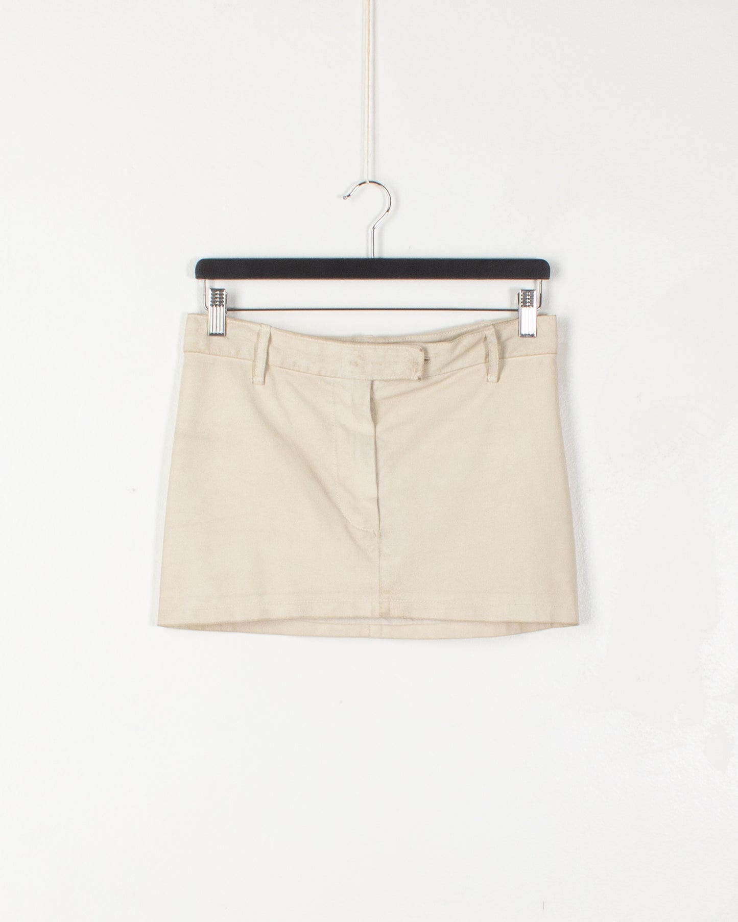 Ann Demeulemeester Chalk Mini Skirt
