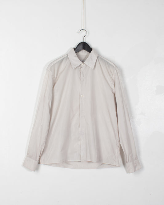 Prada Ice Grey Nylon Shirt