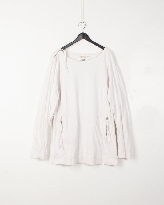 Margiela White Cotton Maxi Tee Dress