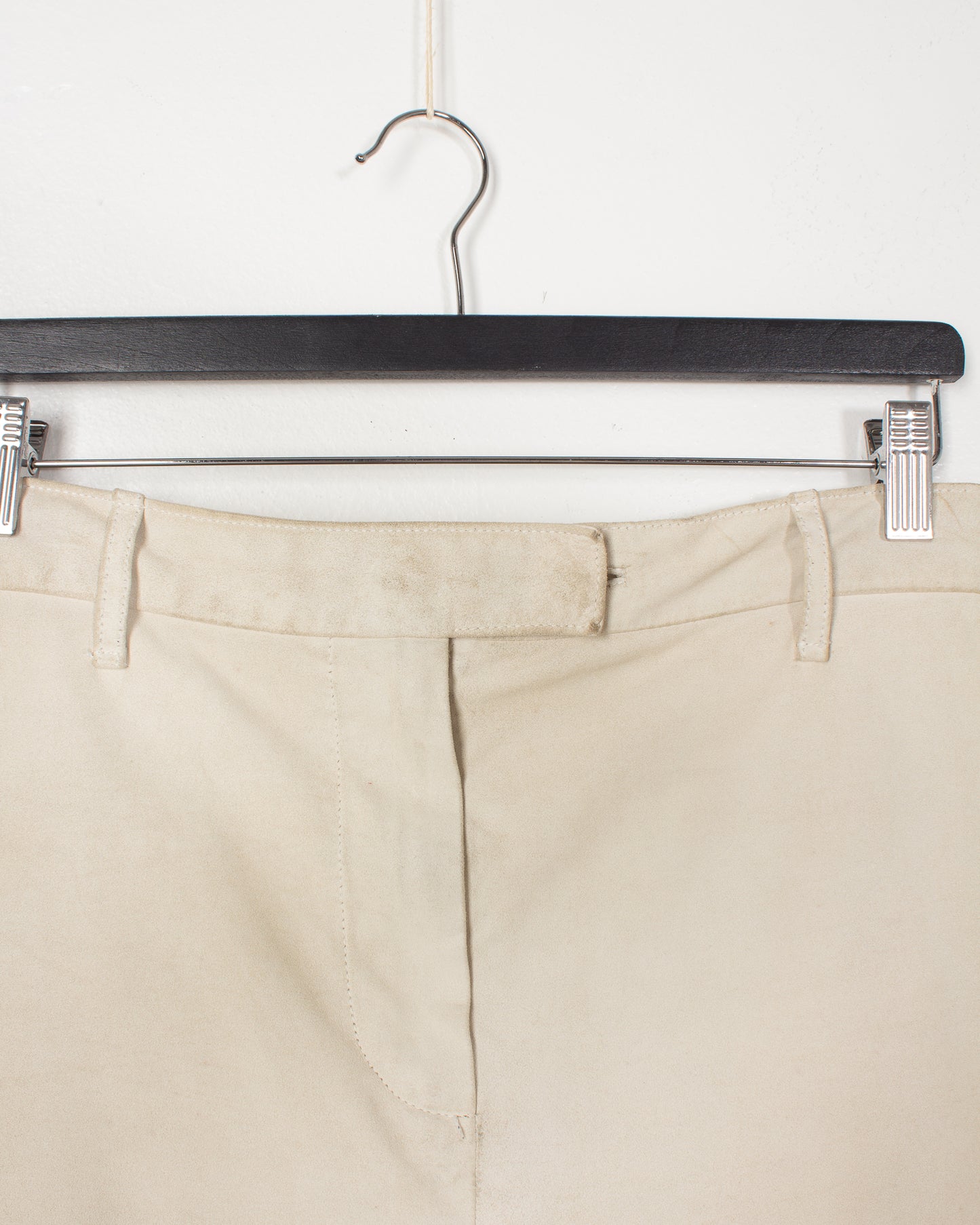 Ann Demeulemeester Chalk Mini Skirt