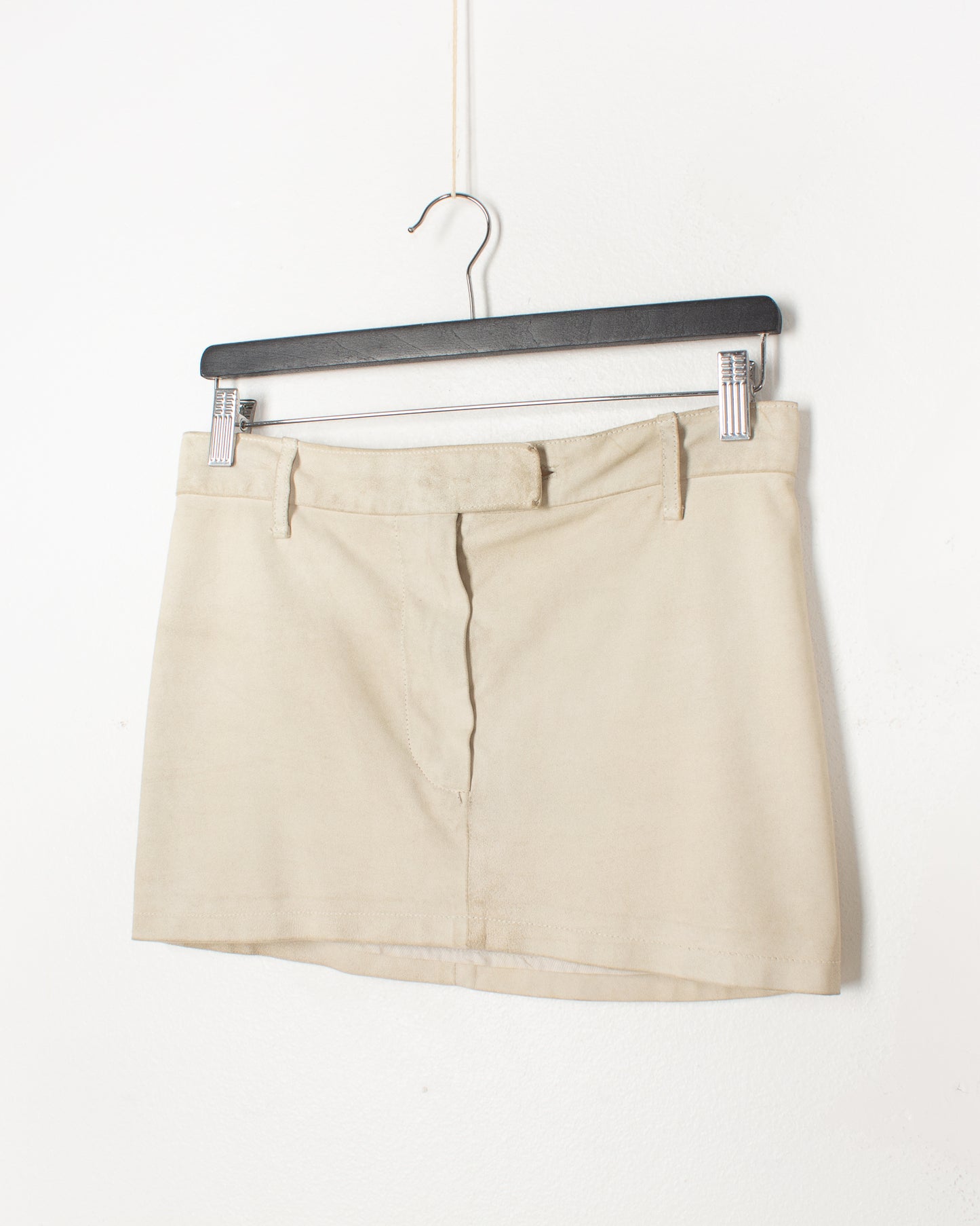 Ann Demeulemeester Chalk Mini Skirt