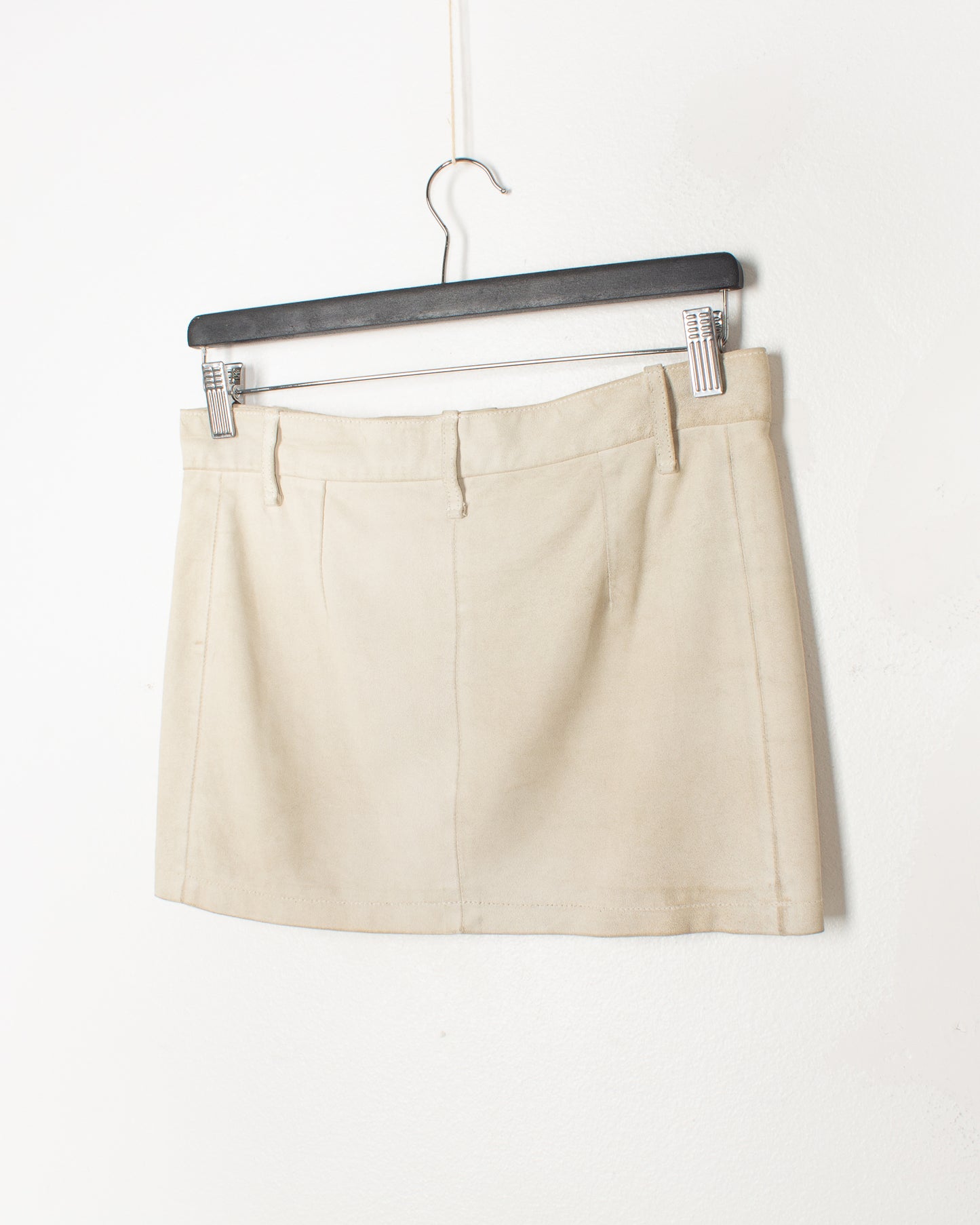 Ann Demeulemeester Chalk Mini Skirt